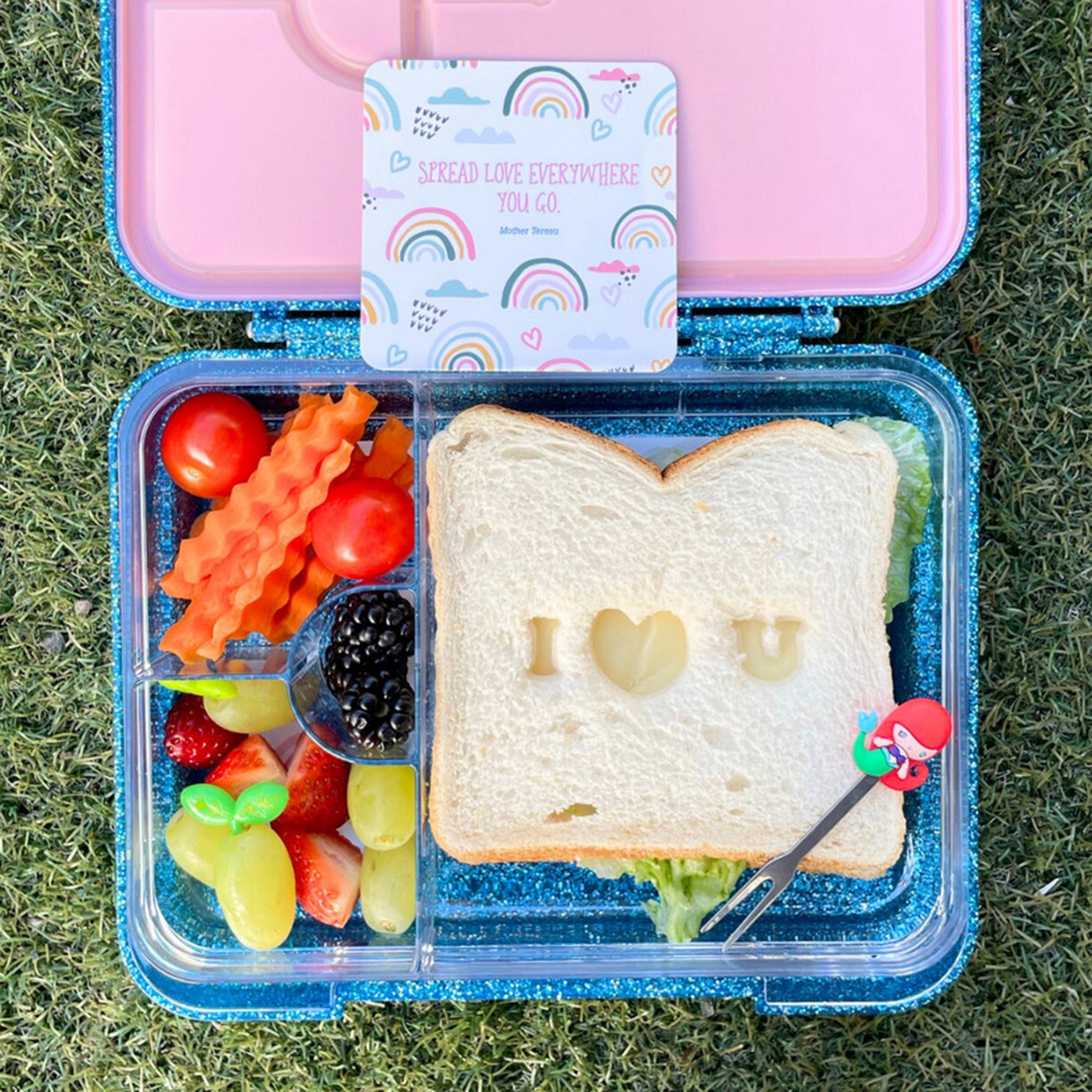 صندوق غداء بينتو سباركلي مع 6 أقسام من ليتل أنجل-school-lunchessentials-lunchboxes-image-5