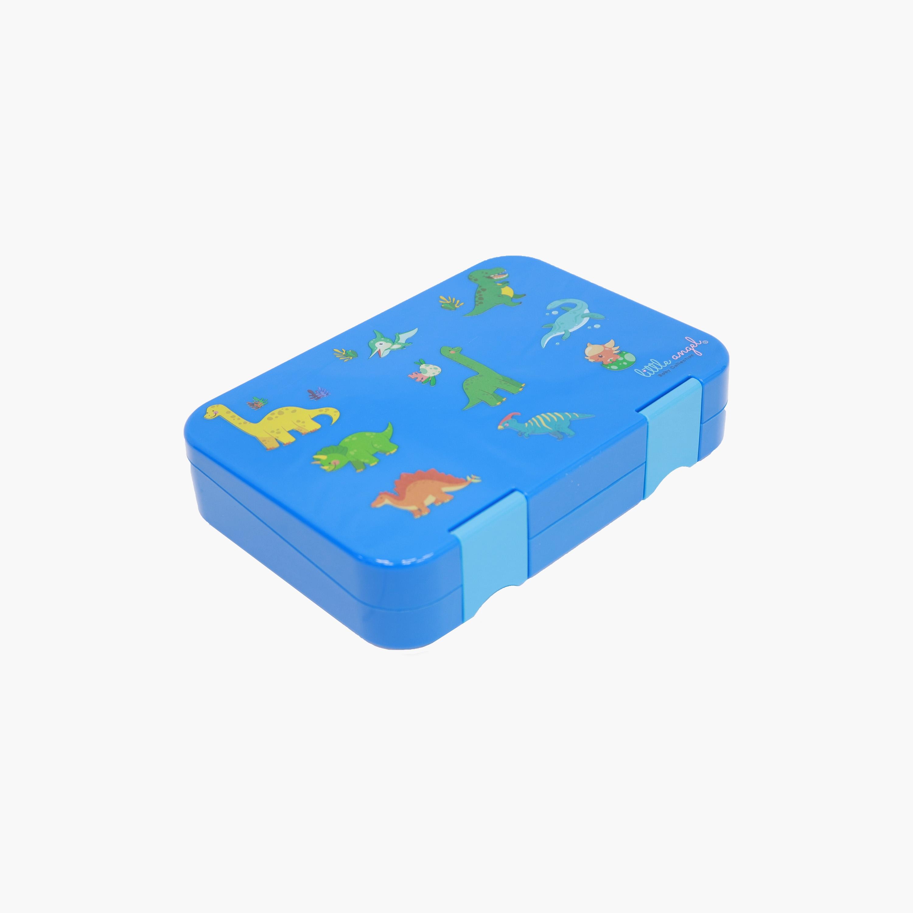 Little Angel Bento Lunch Box with 6 Compartments, Blue-school-lunchessentials-lunchboxes-image-1