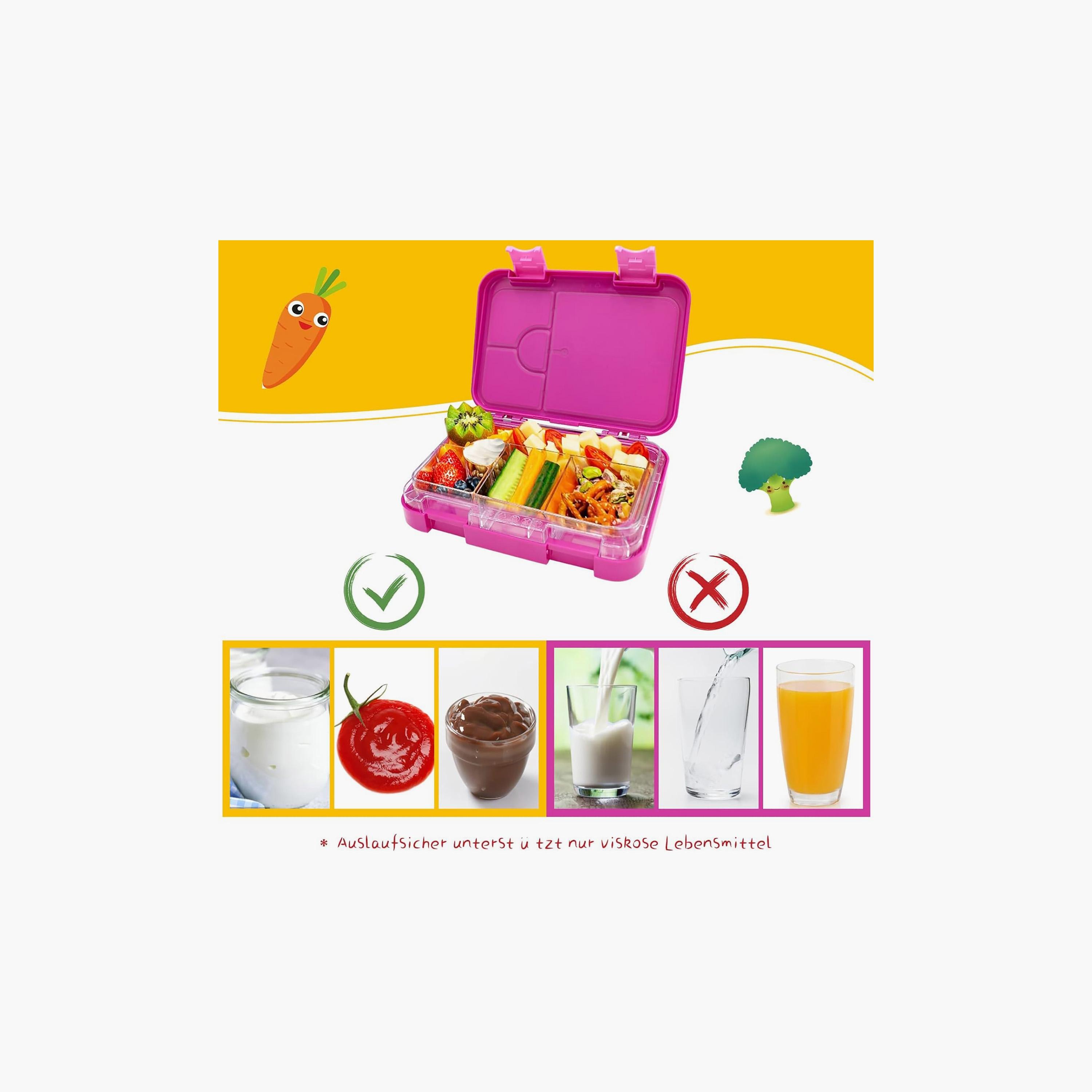 Little Angel Bento Lunch Box with 6 Compartments, Purple-school-lunchessentials-lunchboxes-image-5