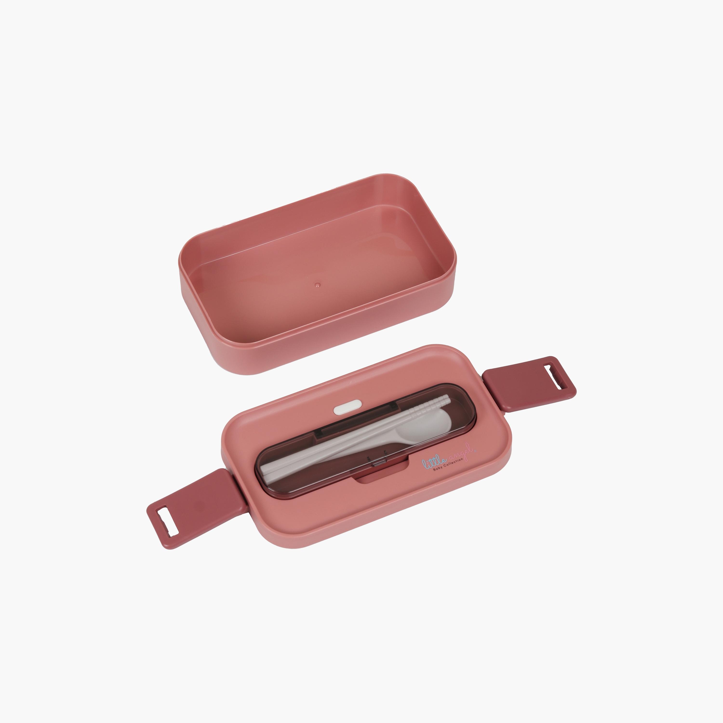 Little Angel 2 Layer Bento Box With Cutlery-school-lunchessentials-lunchboxes-image-3