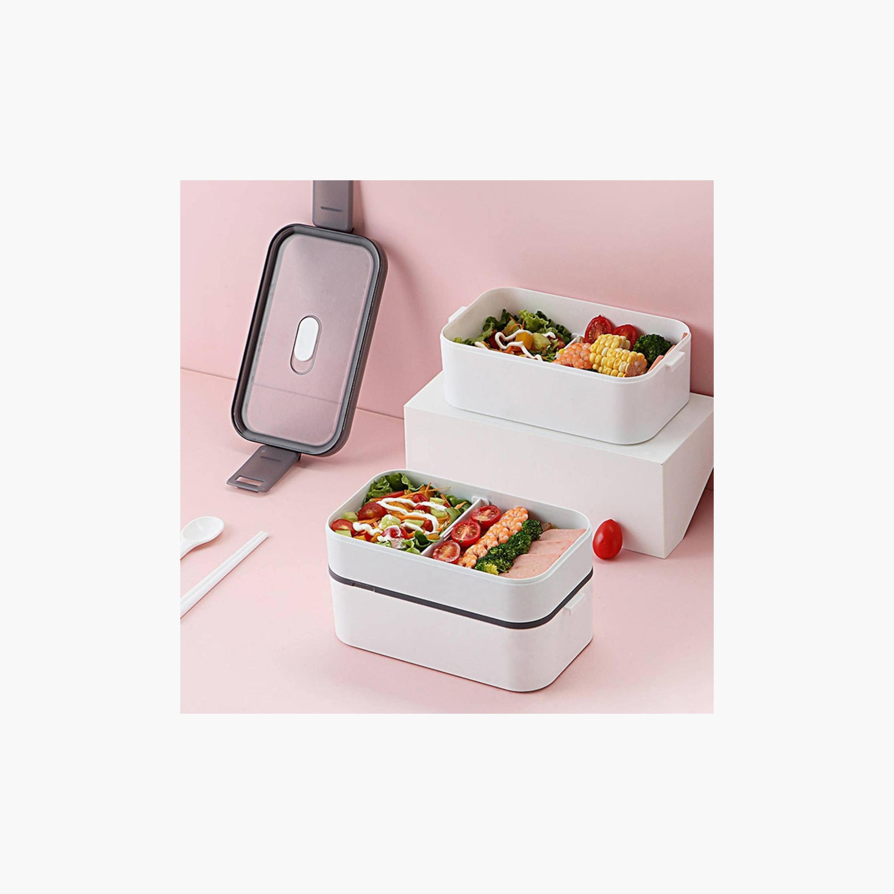 Little Angel 2 Layer Bento Box With Cutlery-school-lunchessentials-lunchboxes-image-4
