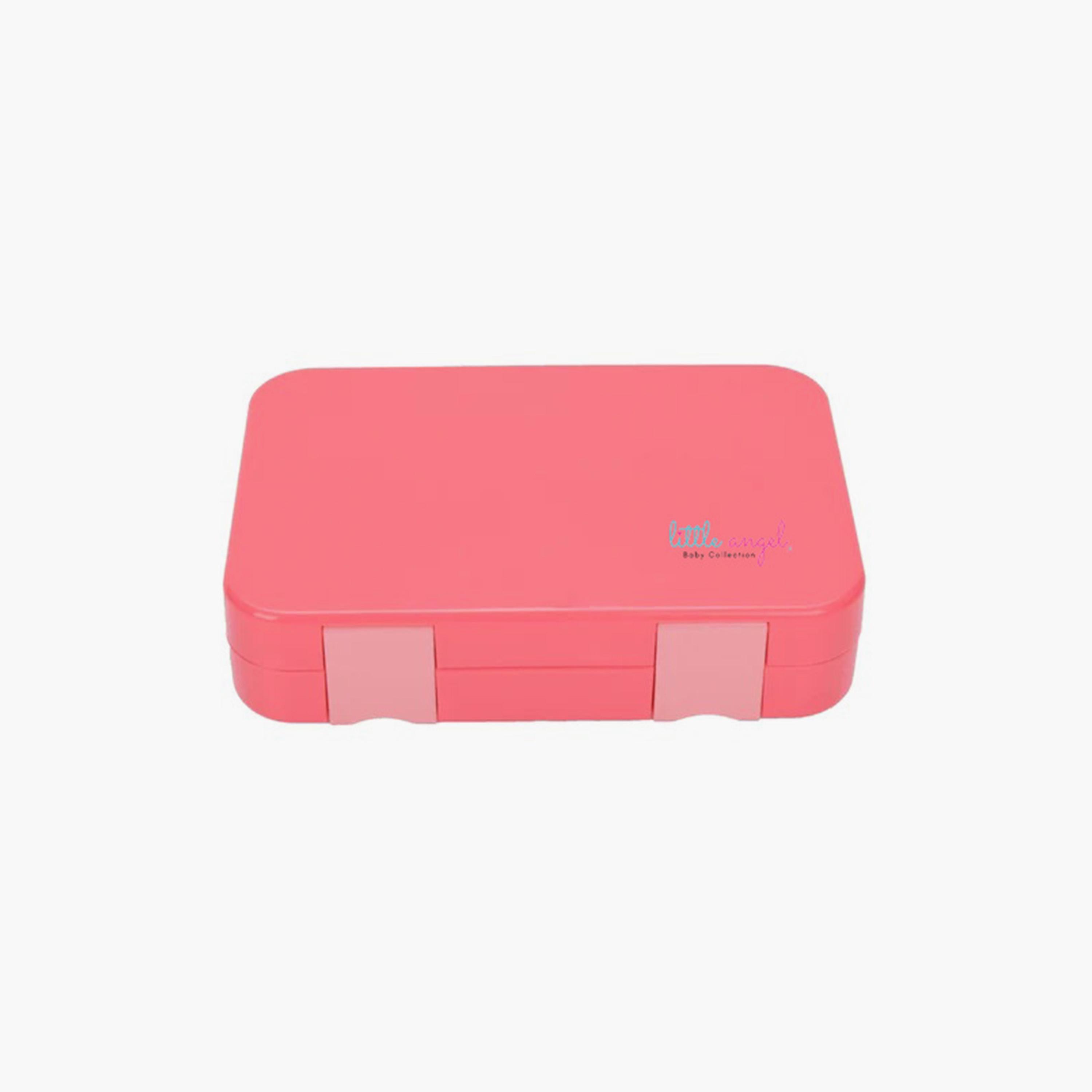 Little Angel 4 Compartment Lunch Box With Handle-school-lunchessentials-lunchboxes-image-1