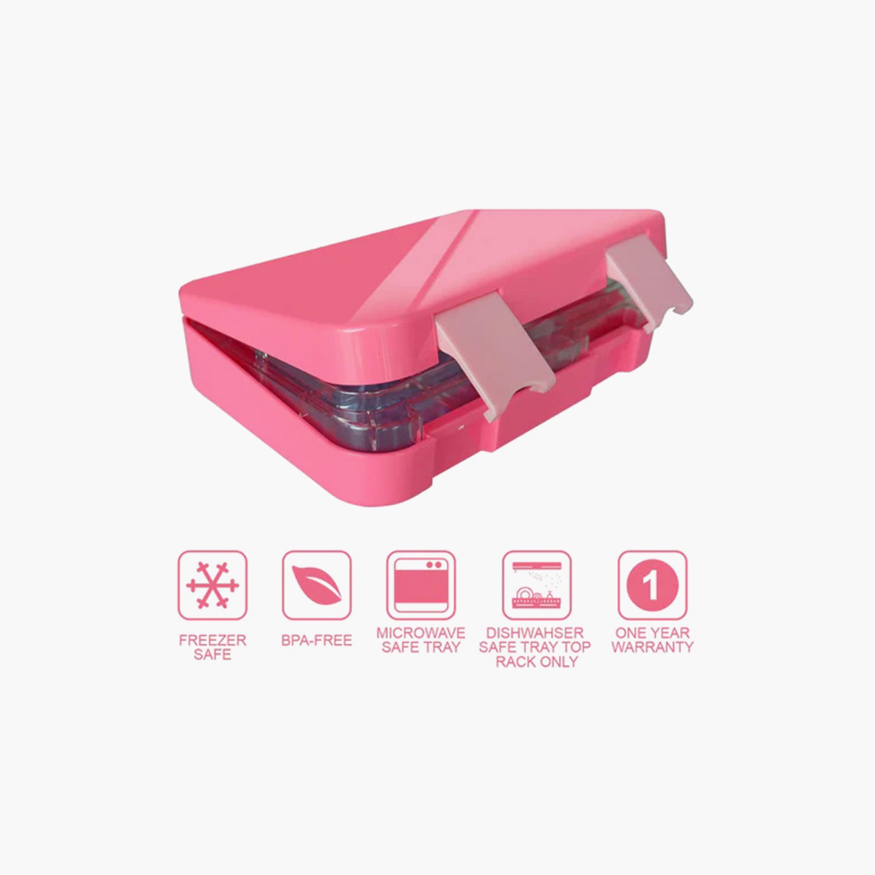 Little Angel 4 Compartment Lunch Box With Handle-school-lunchessentials-lunchboxes-image-5