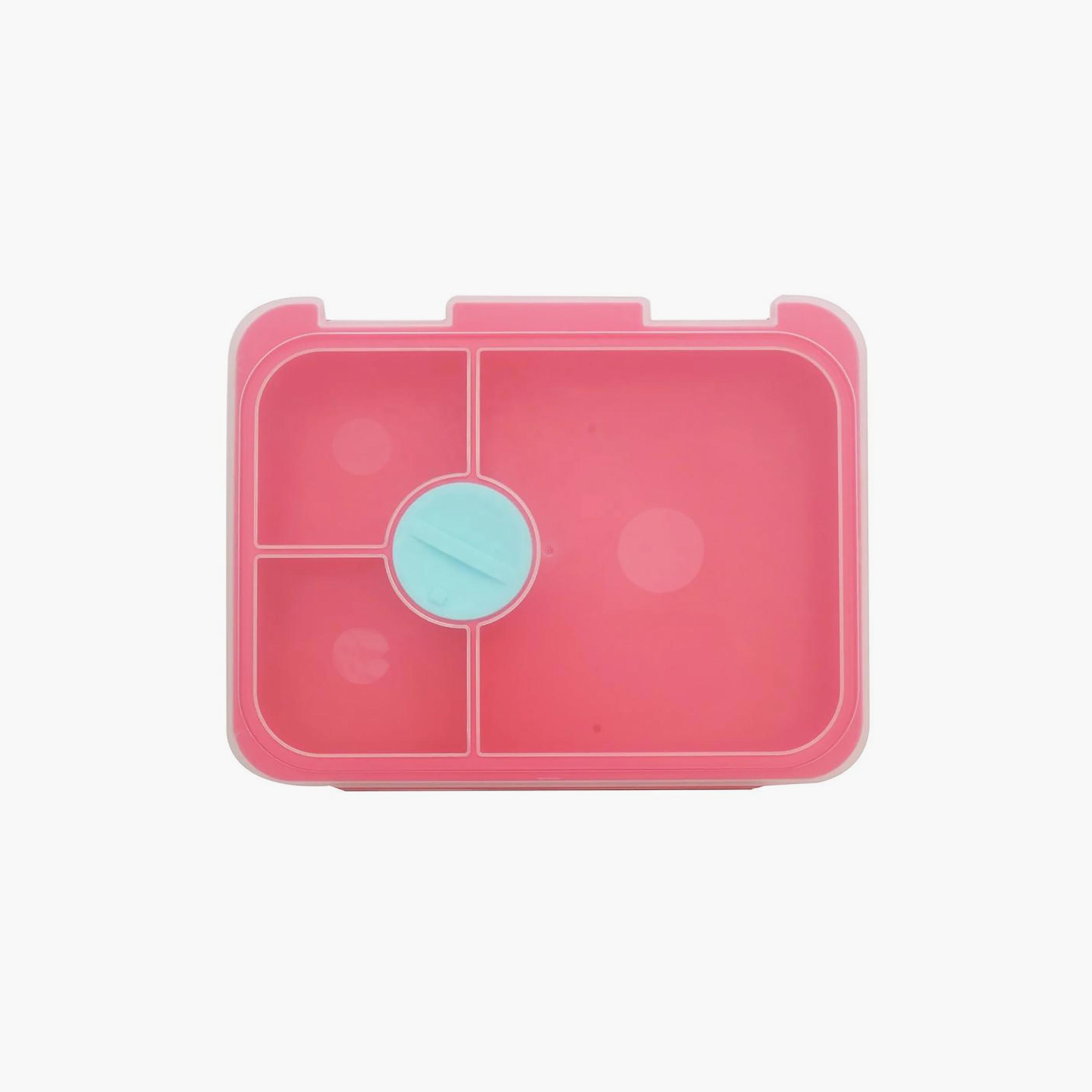 صندوق غداء بينتو مع 4 أقسام ومعلقة شوكة من ليتل أنجل-school-lunchessentials-lunchboxes-image-1