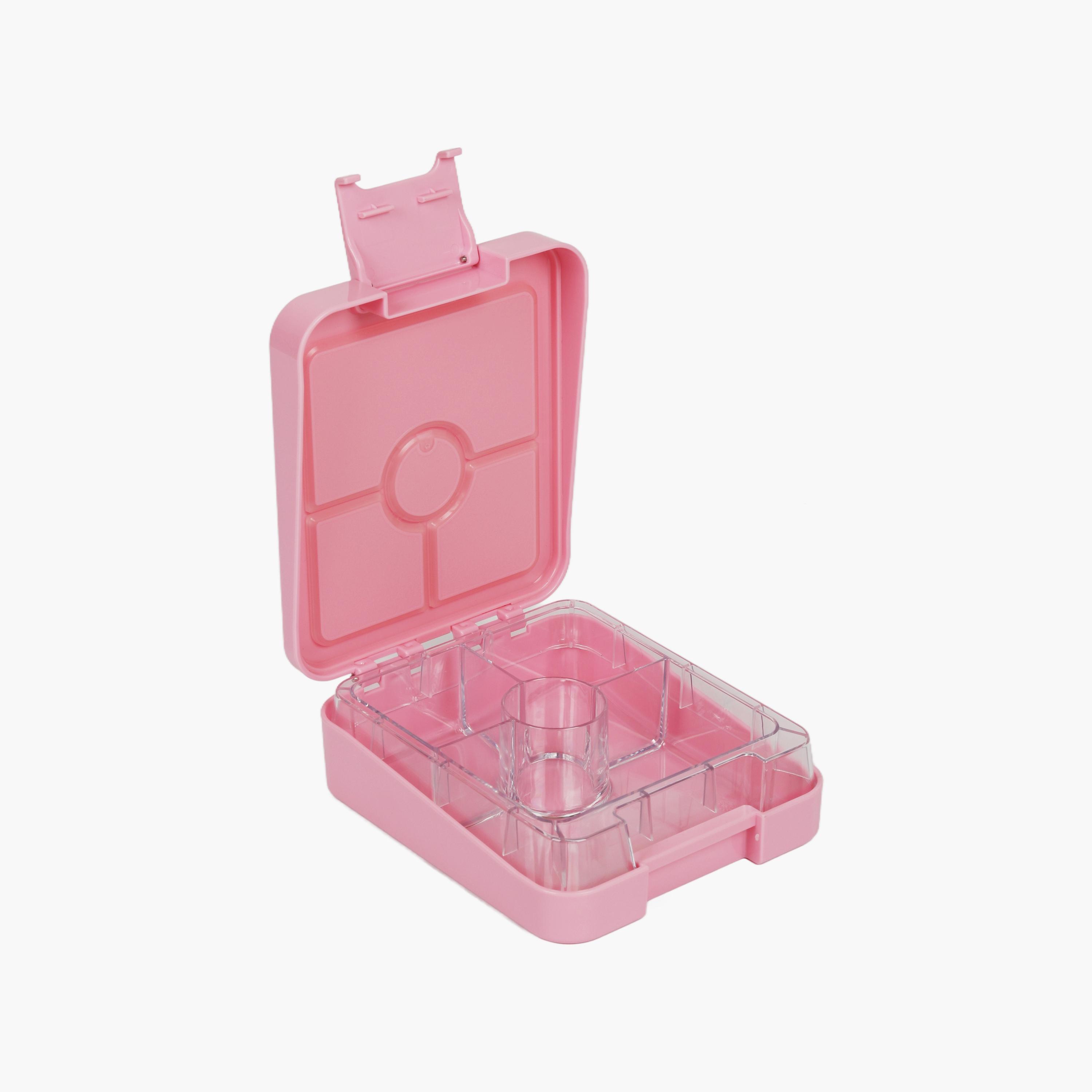 Little Angel Bento Box With 4 Compartments, Pink-school-lunchessentials-lunchboxes-image-2