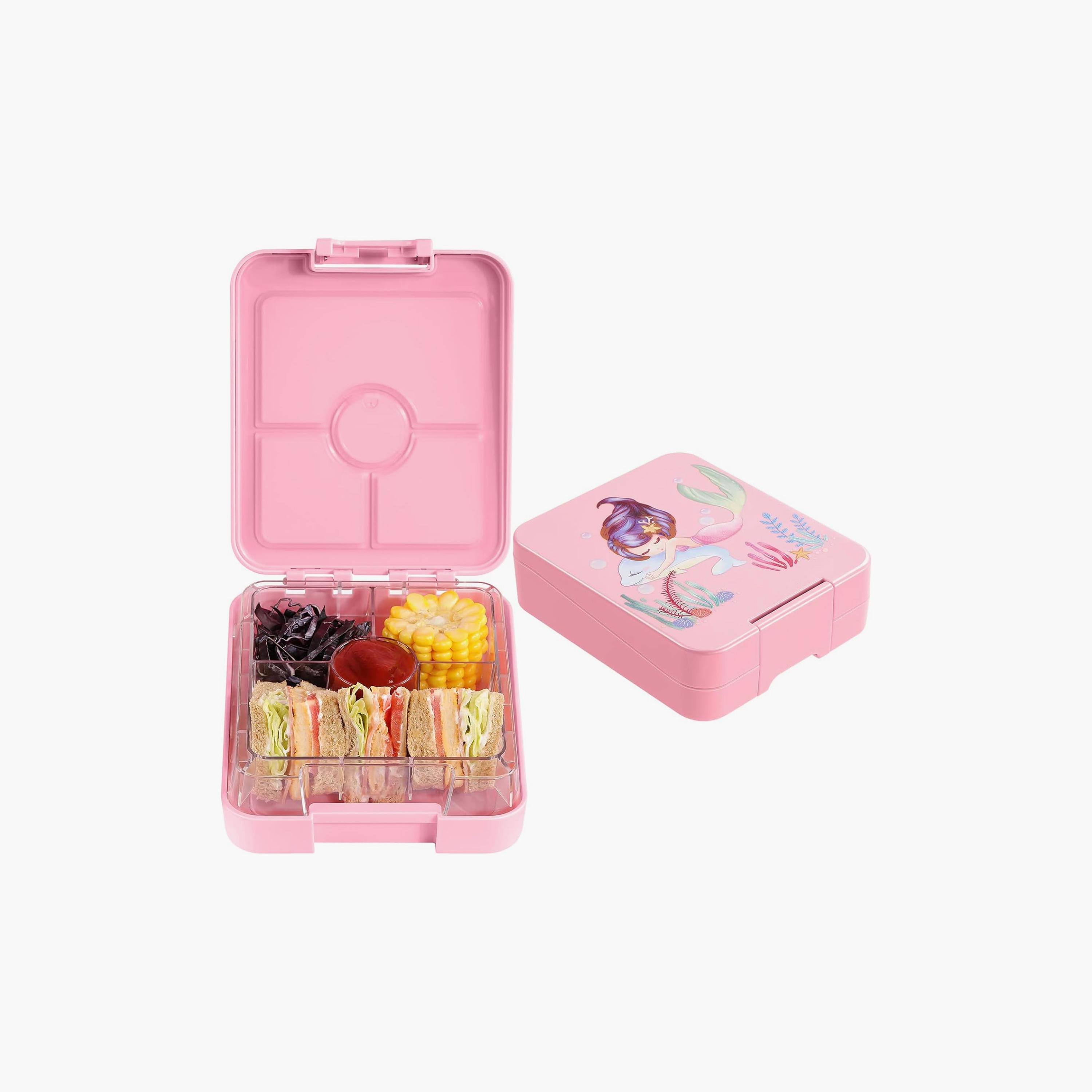 Little Angel Bento Box With 4 Compartments, Pink-school-lunchessentials-lunchboxes-image-4