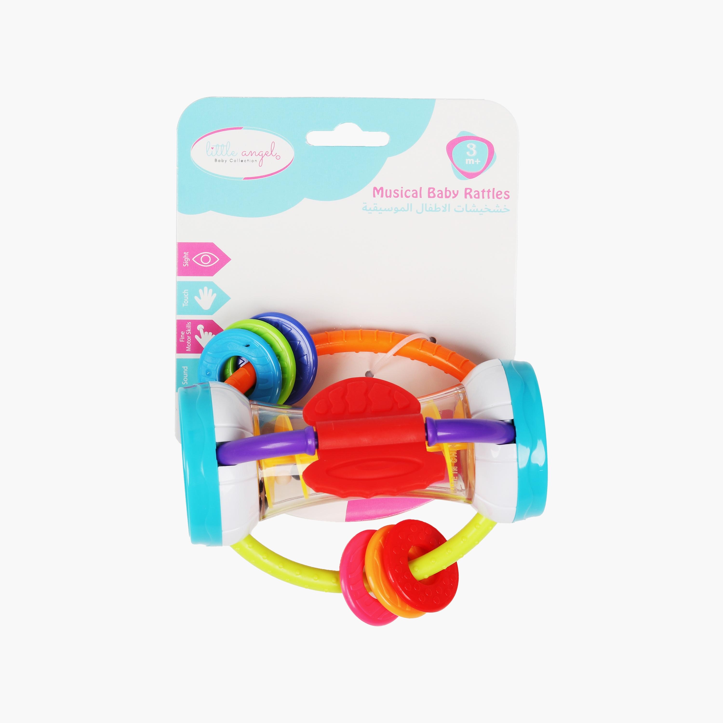 Little Angel Shaker & Rattle Spiralium Teether Toy-toys-babyandtoddlertoys-rattlesandteethers-image-5