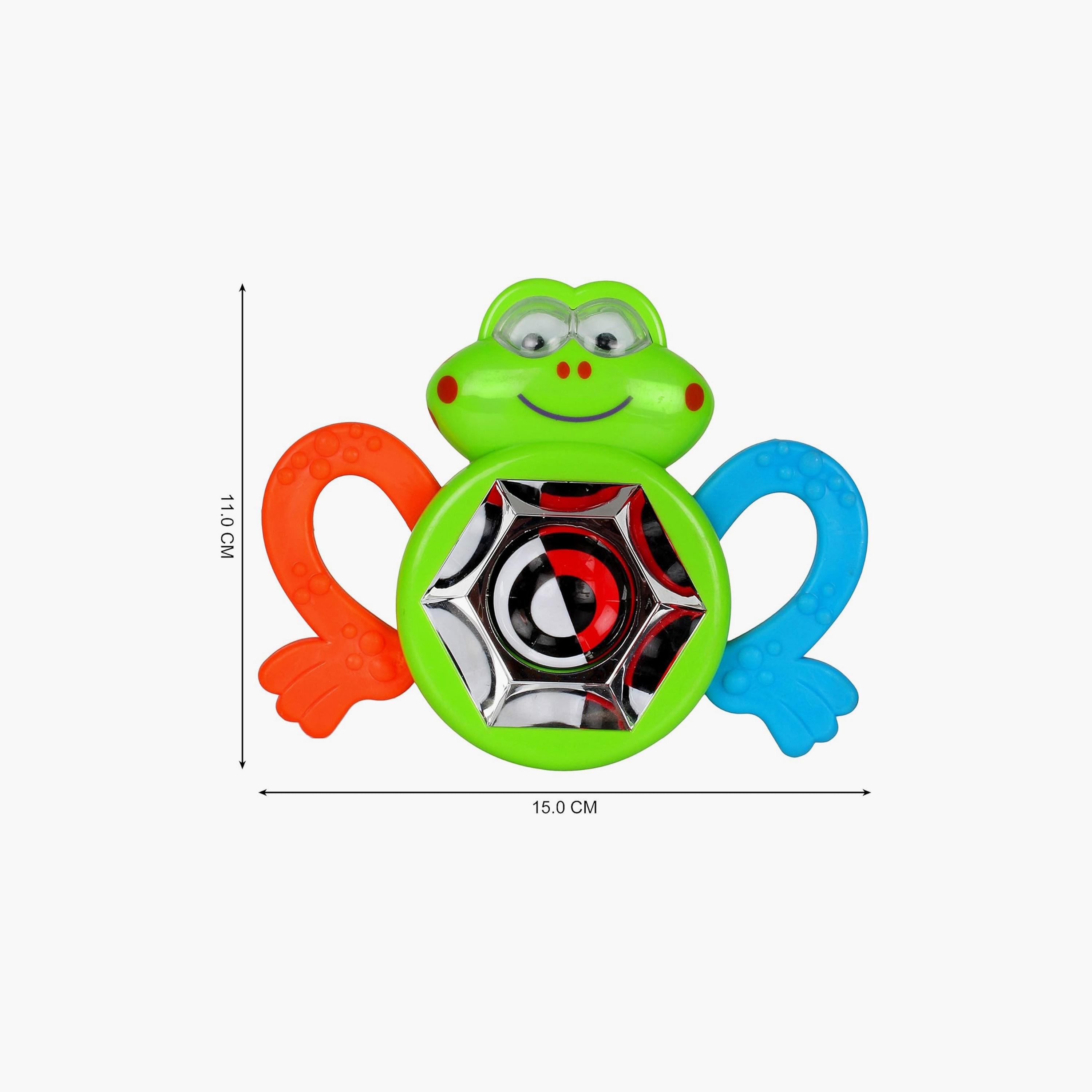 لعبة الخشخيشة والعضاضة للضفدع سيلي جروفي من ليتل أنجل-toys-babyandtoddlertoys-rattlesandteethers-image-3