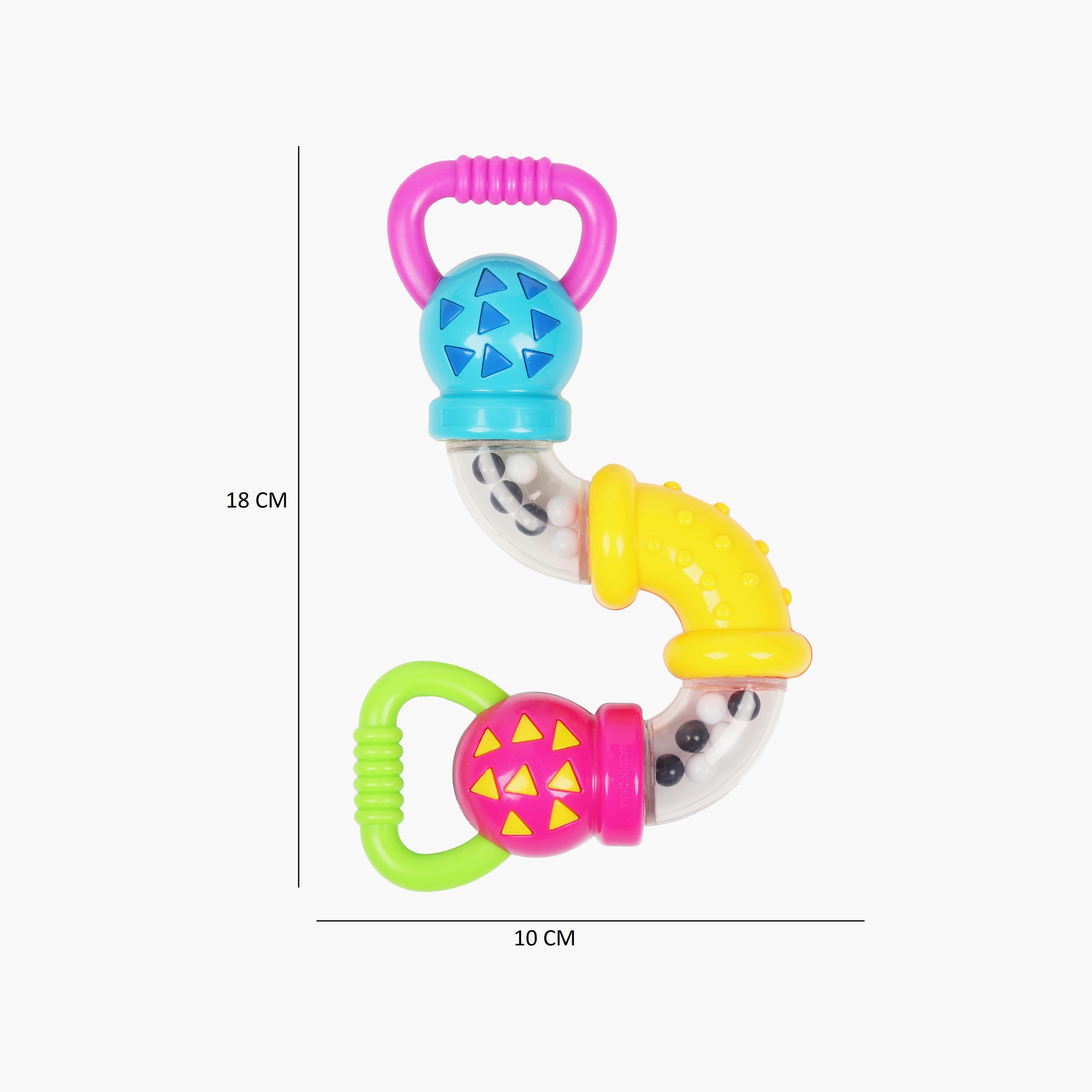 لعبة خشخيشة زجزاج تويستي كليكس من ليتل أنجل-toys-babyandtoddlertoys-rattlesandteethers-image-4