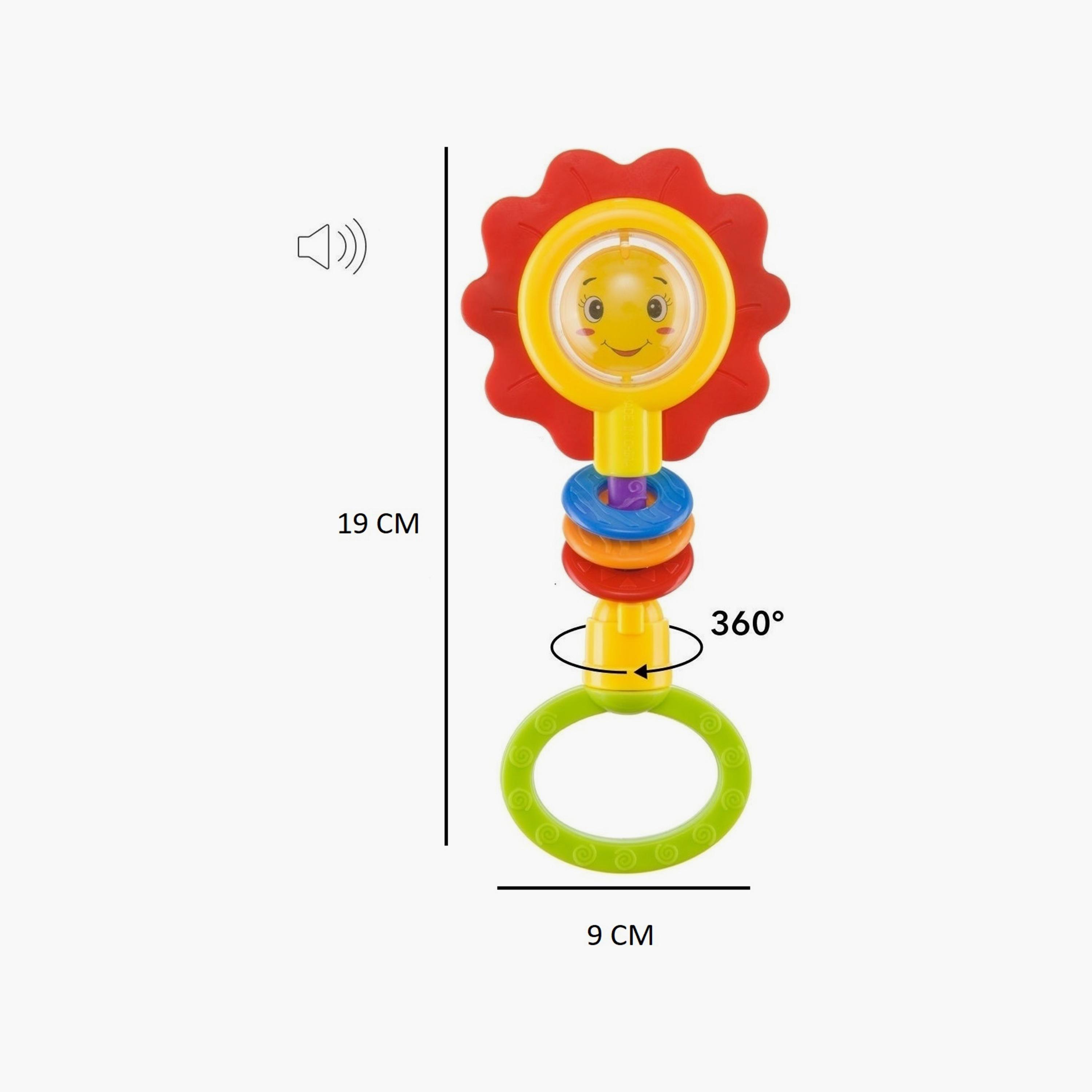 Little Angel Flower Teether Rattle-toys-babyandtoddlertoys-rattlesandteethers-image-3