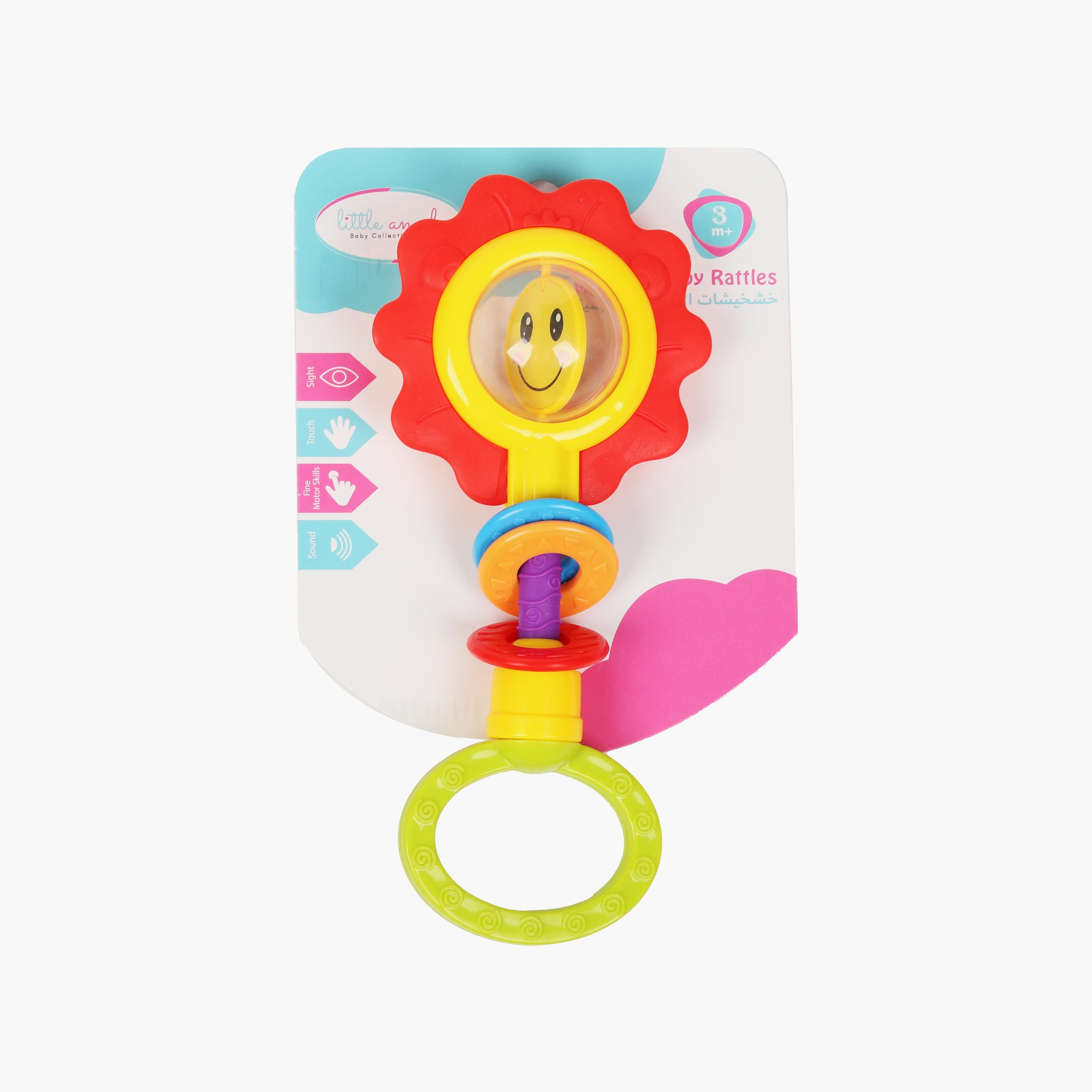 Little Angel Flower Teether Rattle-toys-babyandtoddlertoys-rattlesandteethers-image-4