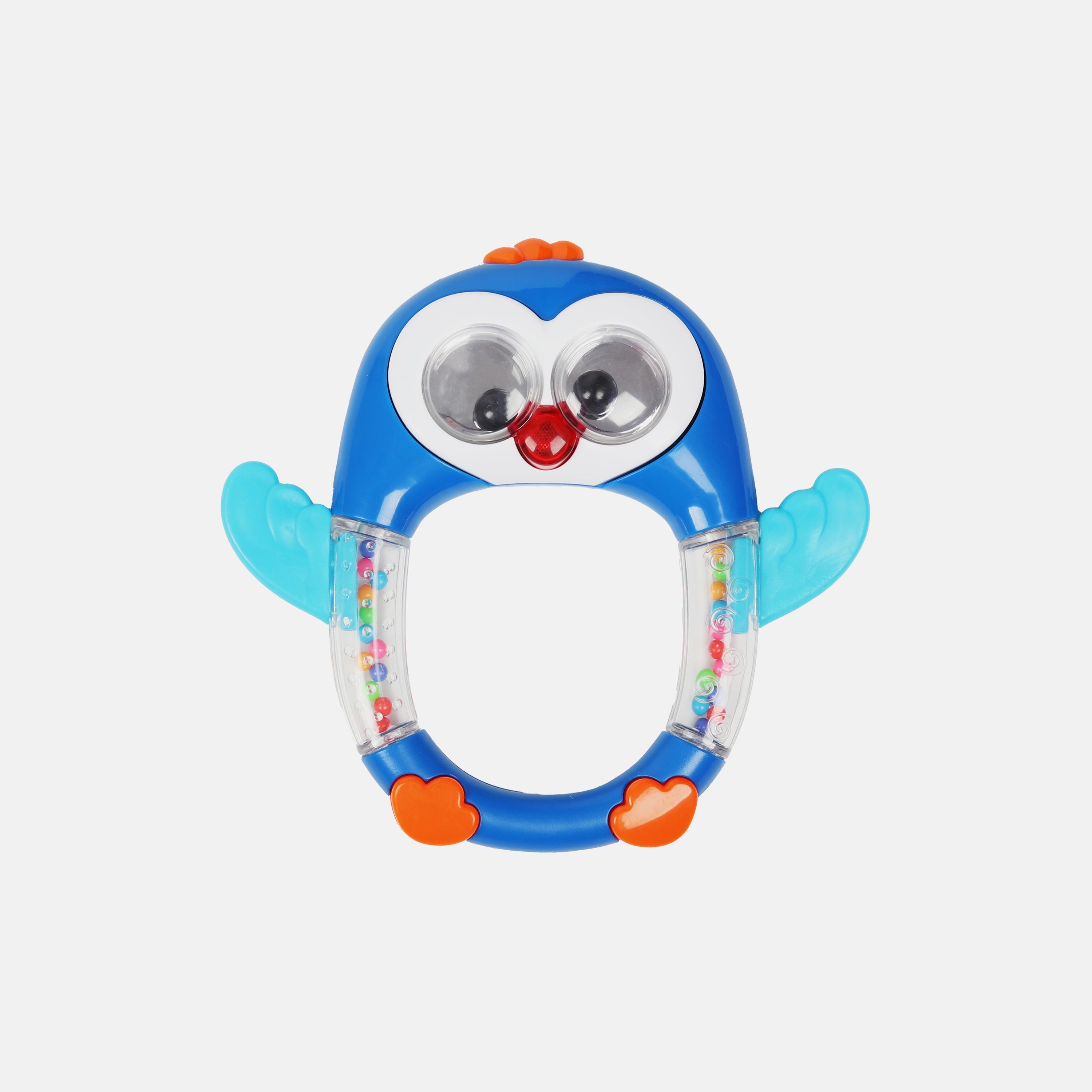 Little Angel Penguin Rattle Musical Groovy Eyes Toy-toys-babyandtoddlertoys-rattlesandteethers-image-1
