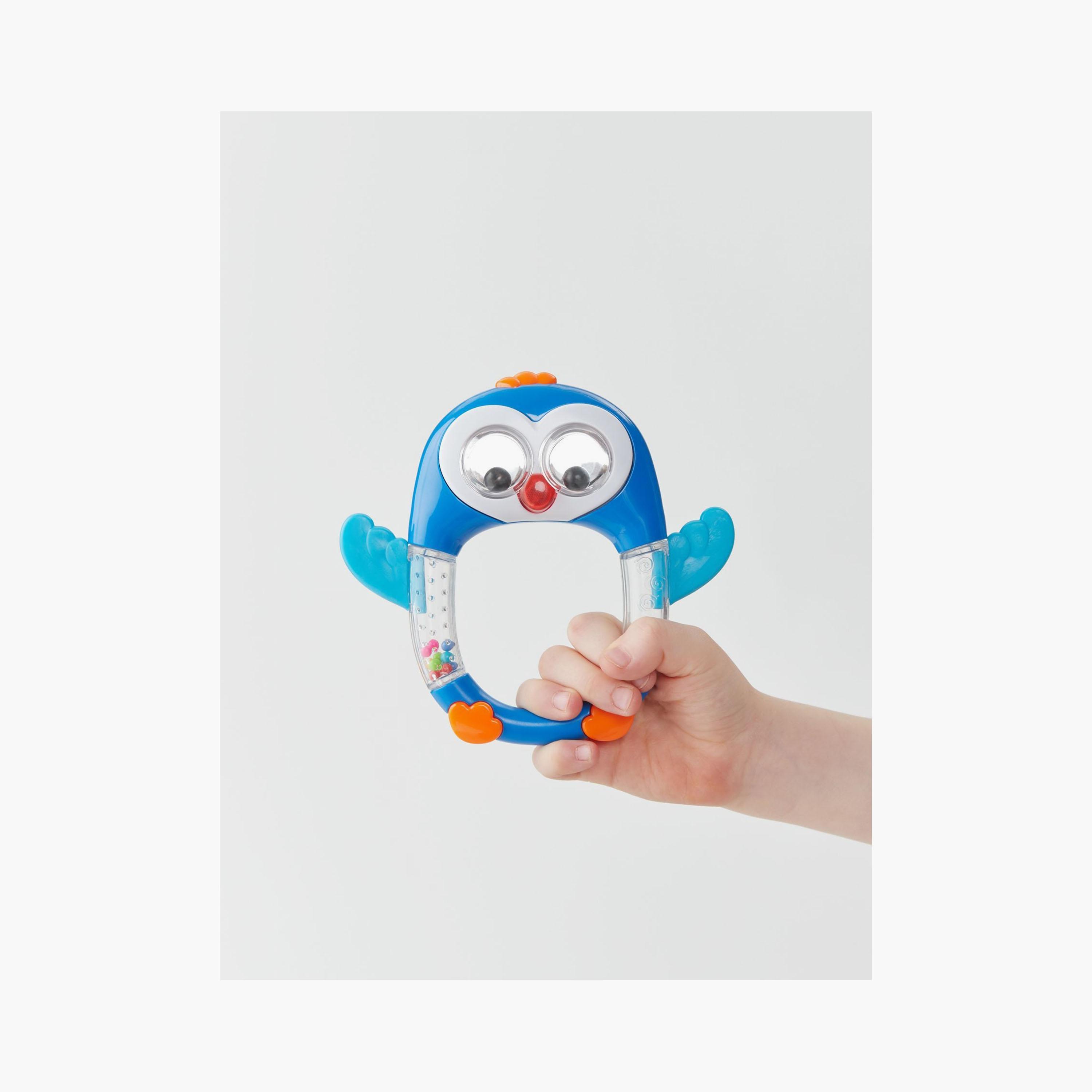 Little Angel Penguin Rattle Musical Groovy Eyes Toy-toys-babyandtoddlertoys-rattlesandteethers-image-3