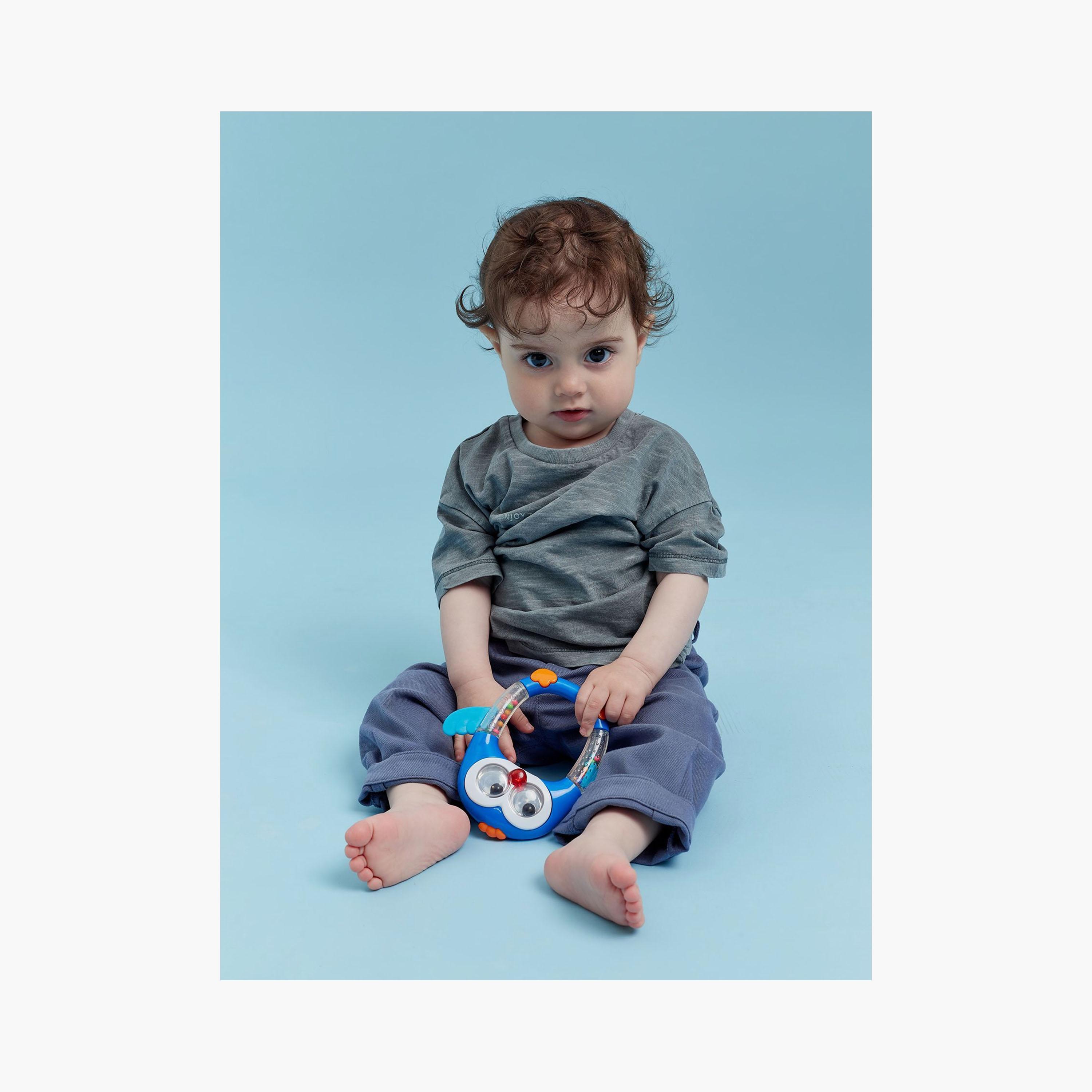 Little Angel Penguin Rattle Musical Groovy Eyes Toy-toys-babyandtoddlertoys-rattlesandteethers-image-4