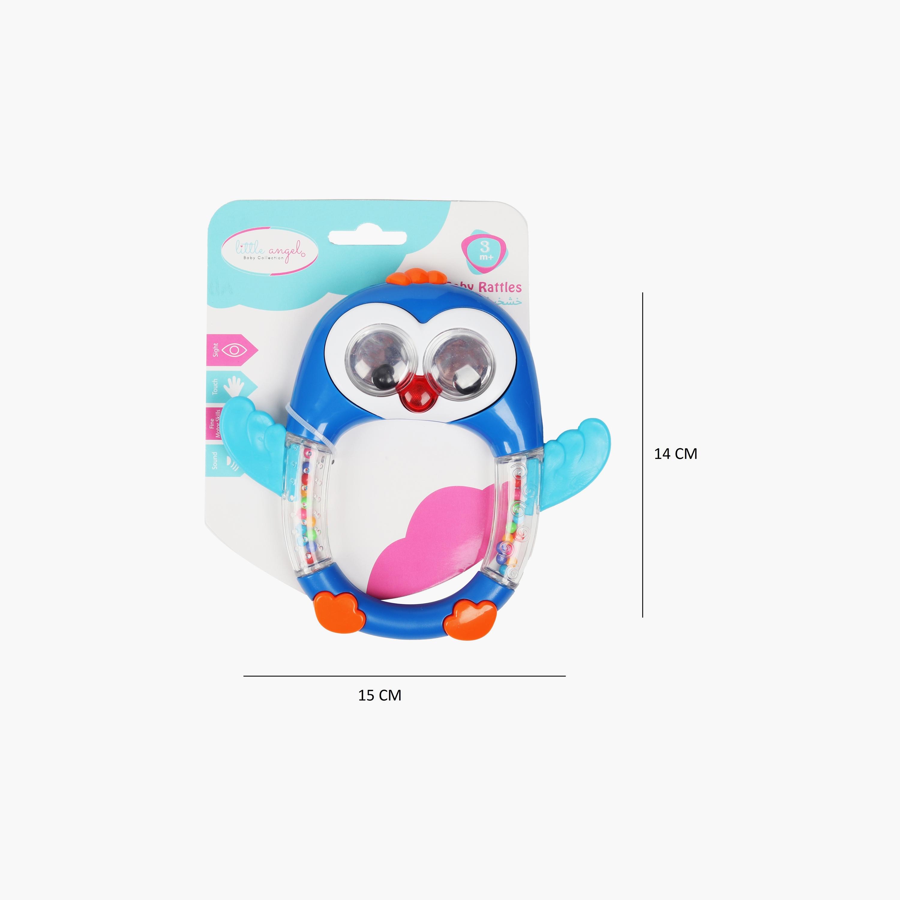 Little Angel Penguin Rattle Musical Groovy Eyes Toy-toys-babyandtoddlertoys-rattlesandteethers-image-5