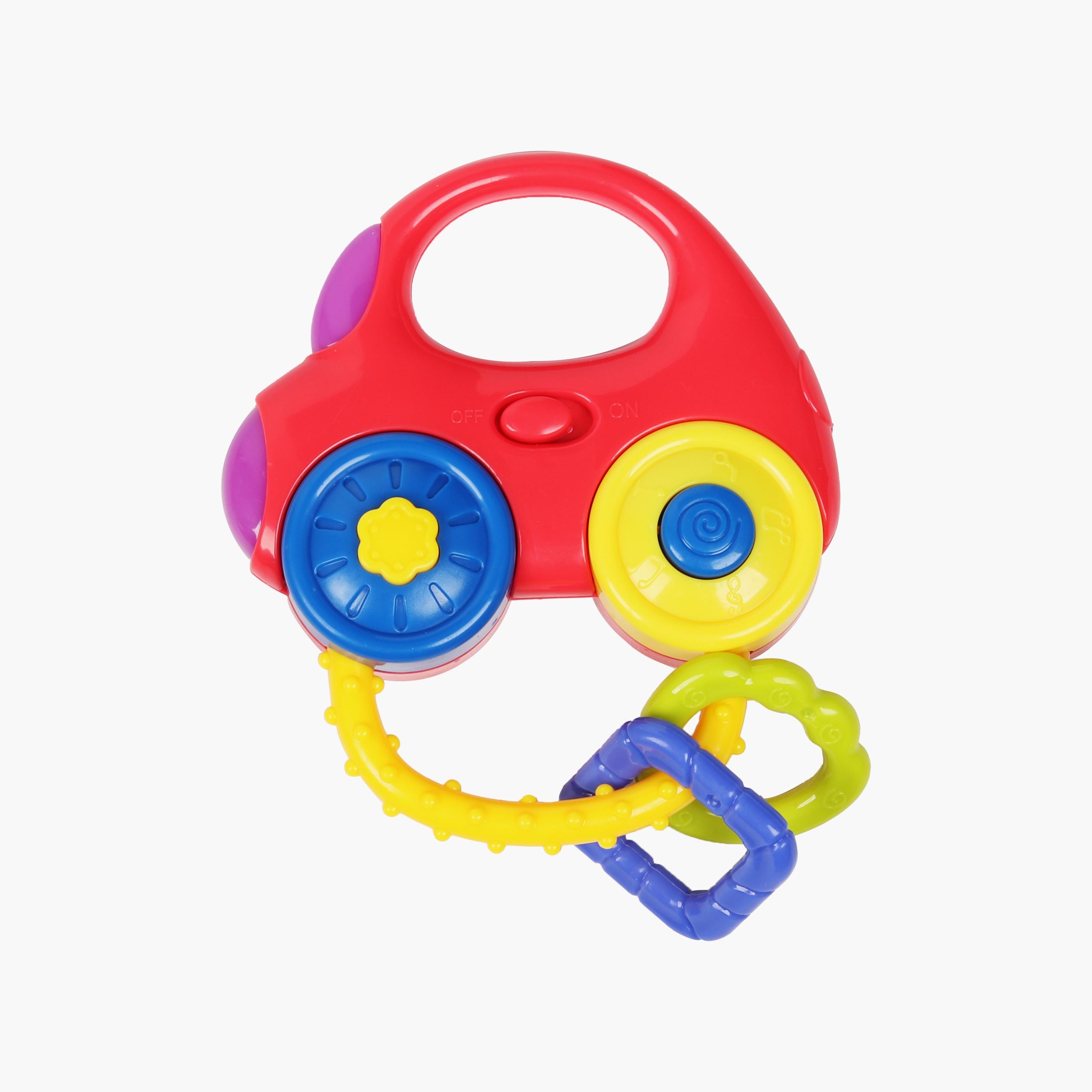 Little Angel Musical Car Rattle Teether-toys-babyandtoddlertoys-rattlesandteethers-image-1