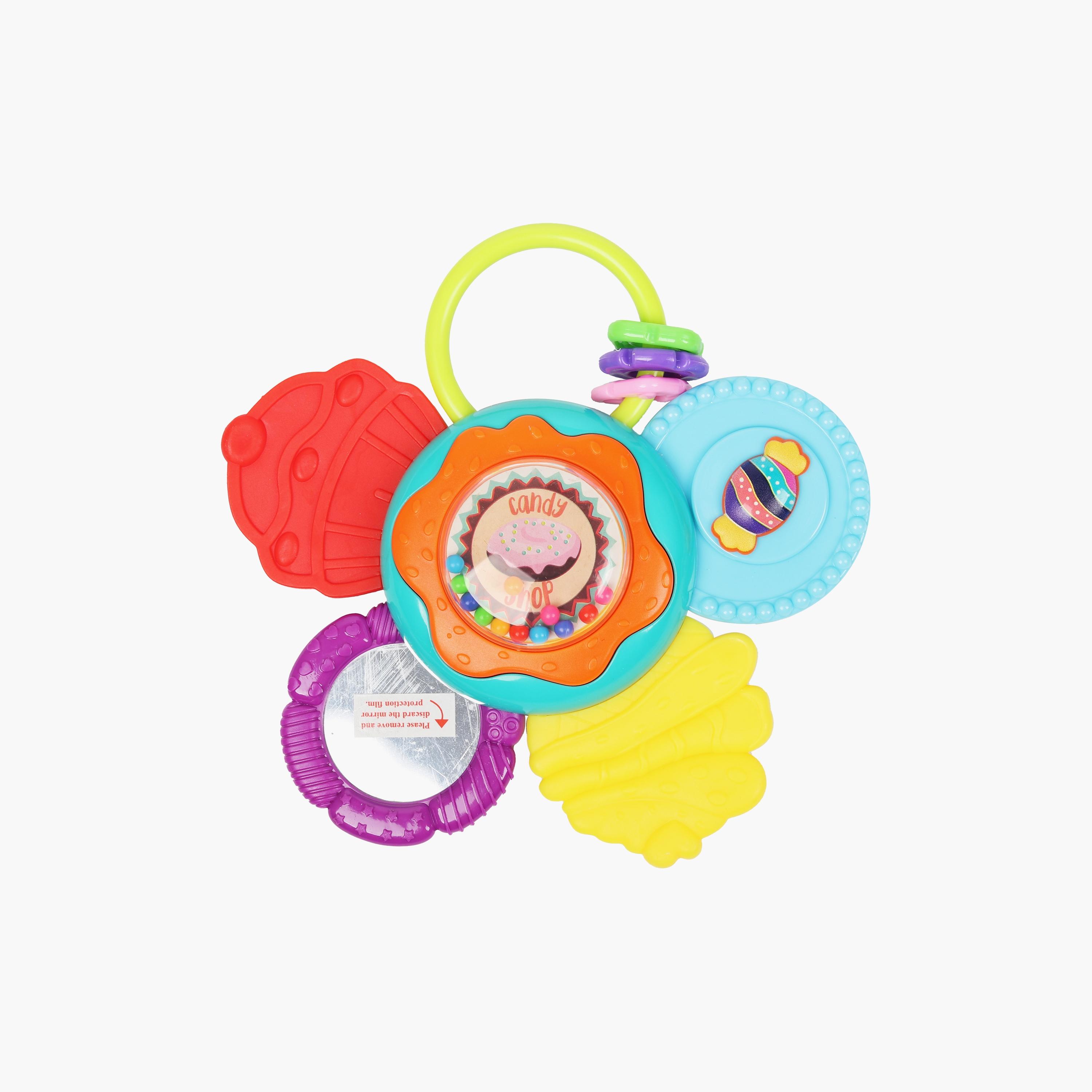 Little Angel Flower Sweet Candy Rattle Teether-toys-babyandtoddlertoys-rattlesandteethers-image-1