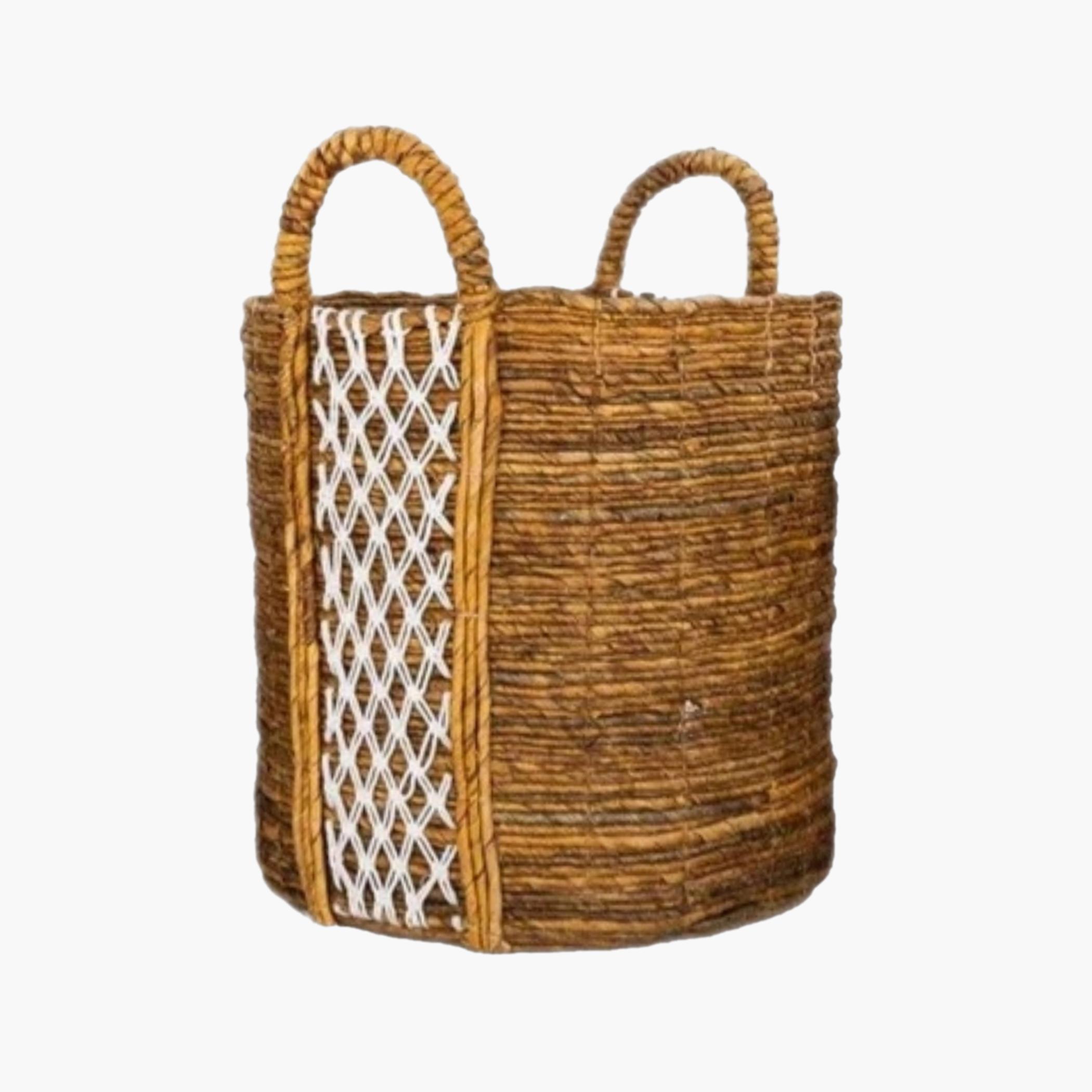 The 8 Senses Living Grace Storage Basket - Medium