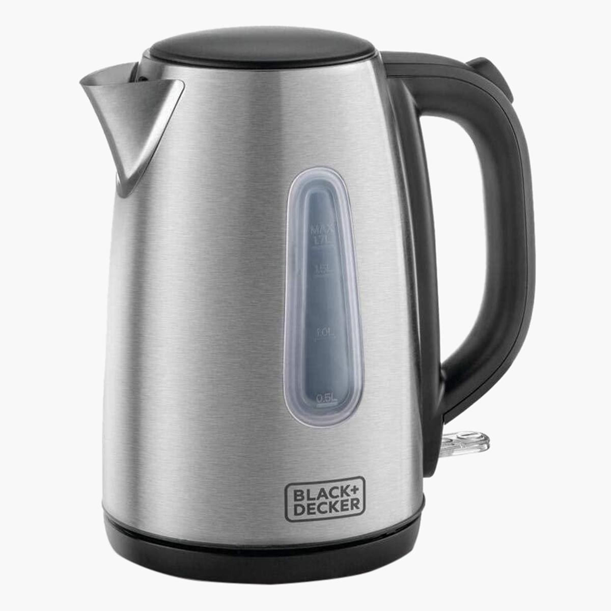 Black + Decker 17 L Cordless Electric Kettle with Water Level Indicator - JC450-B5