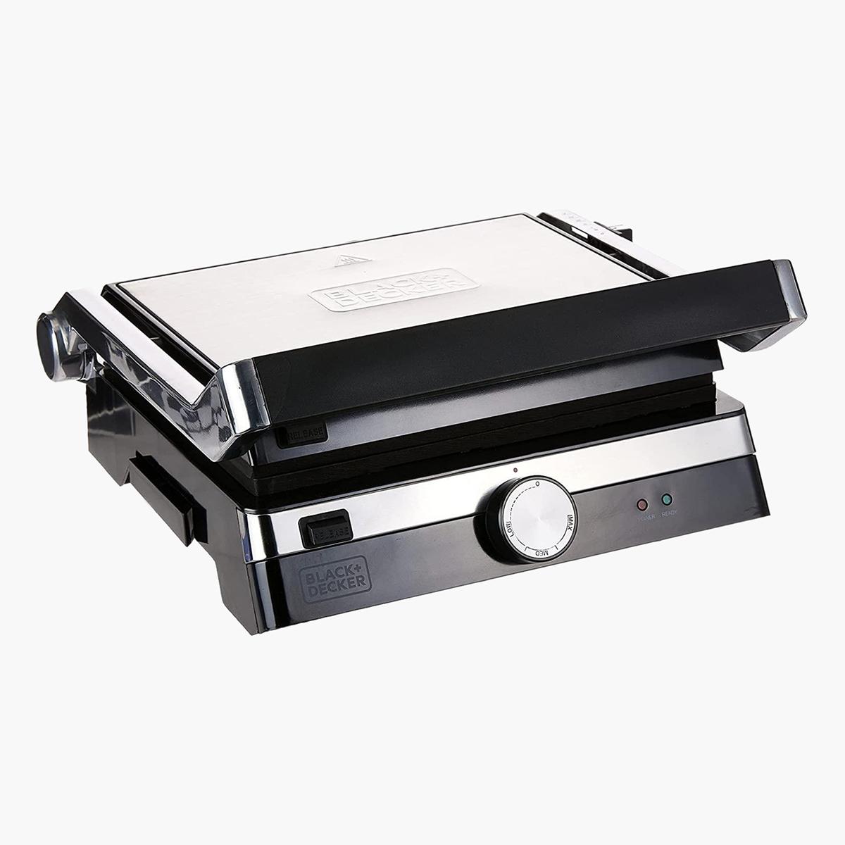 Black + Decker Double Non-Stick Flat Family Health Grill - CG2000 B5