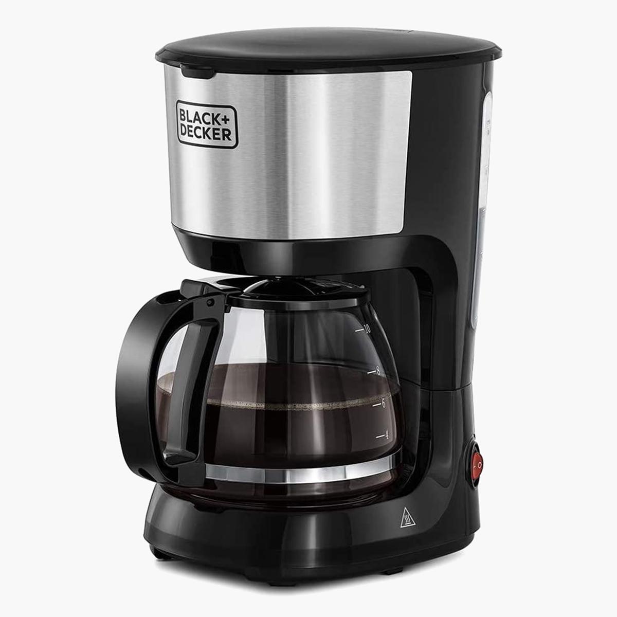 Black + Decker 125 L Coffee Machine with Drip Stop Mechanism - DCM750S B5