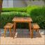 Wooden 4-Seater Outdoor Table and Bench Set-InfluencerCodes_Ramadan26_All_20012026-image-3