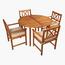 Wooden 4-Seater Outdoor Dining Set-InfluencerCodes_Ramadan26_All_20012026-image-1