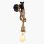 مصباح حائط حبل ومعدن - هامر-household-lighting-walllamps-image-3