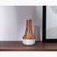 Leaf Wooden Vase - 20 cm-InfluencerCodes_Ramadan26_All_20012026-image-1