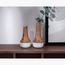 Leaf Wooden Vase - 20 cm-InfluencerCodes_Ramadan26_All_20012026-image-2