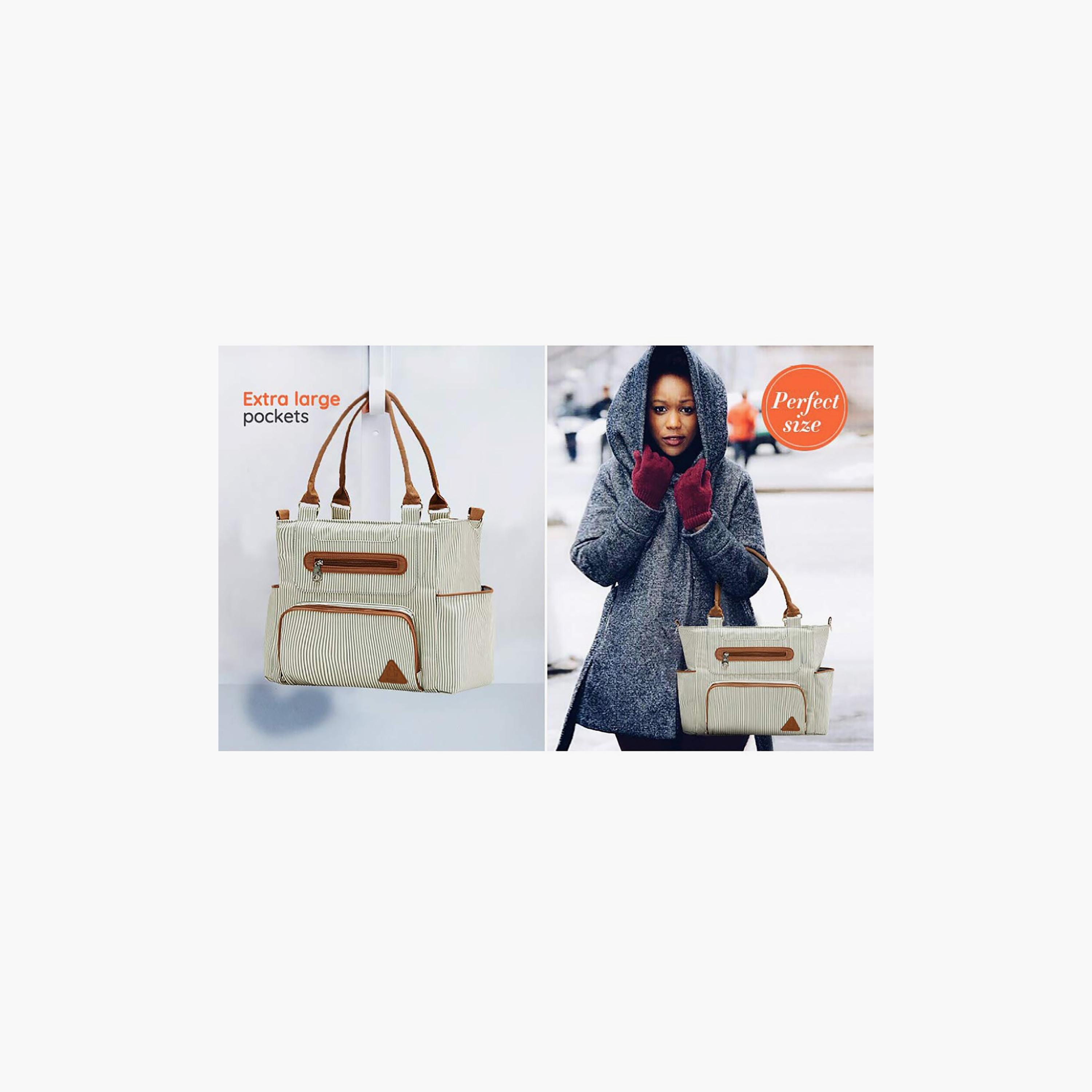 Little Story 6-Piece Diaper Bag Set with Hooks-baby-diapering-diaperbags-image-2