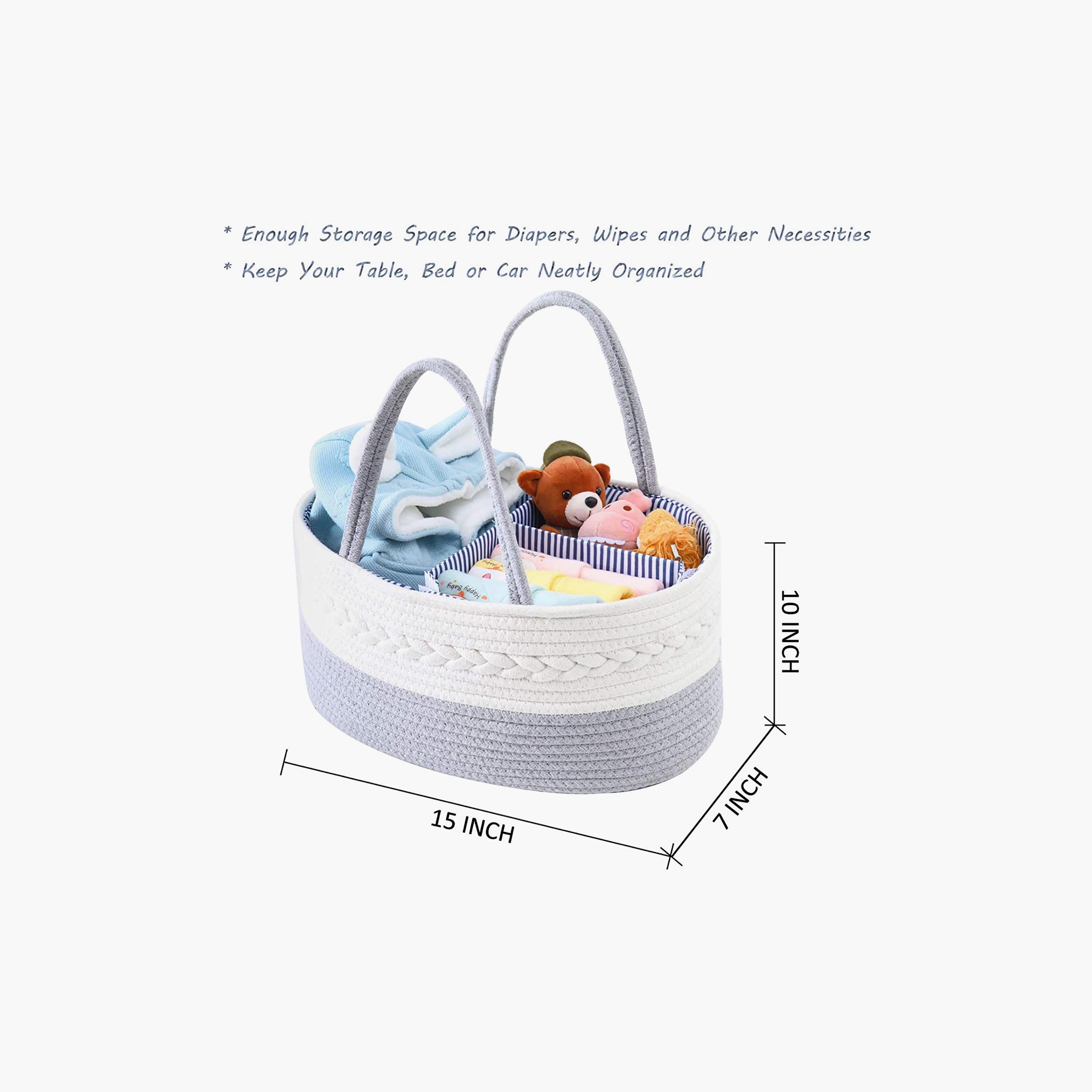 Little Story Cotton Rope Diaper Caddy-baby-diapering-diaperbags-image-4
