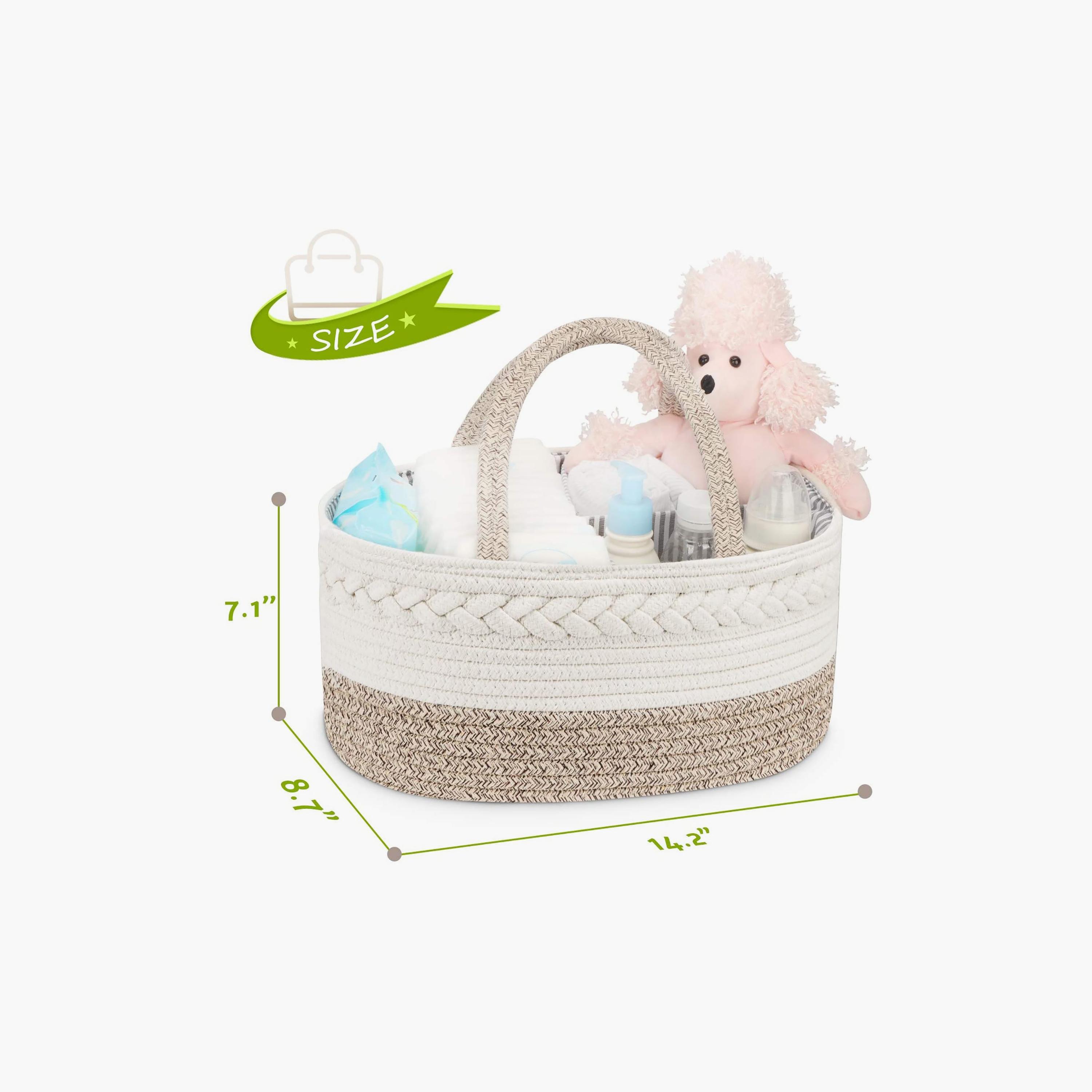 Little Story Cotton Rope Diaper Caddy-baby-diapering-diaperbags-image-3
