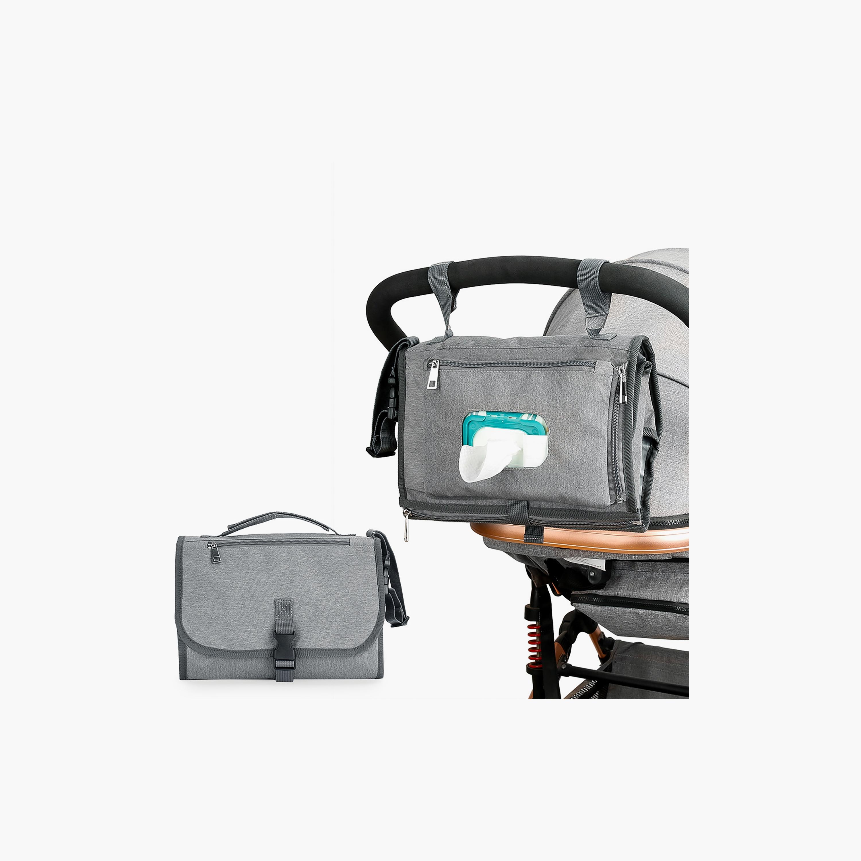 Little Story Diaper Changing Station Kit, Grey-baby-diapering-diaperbags-image-4