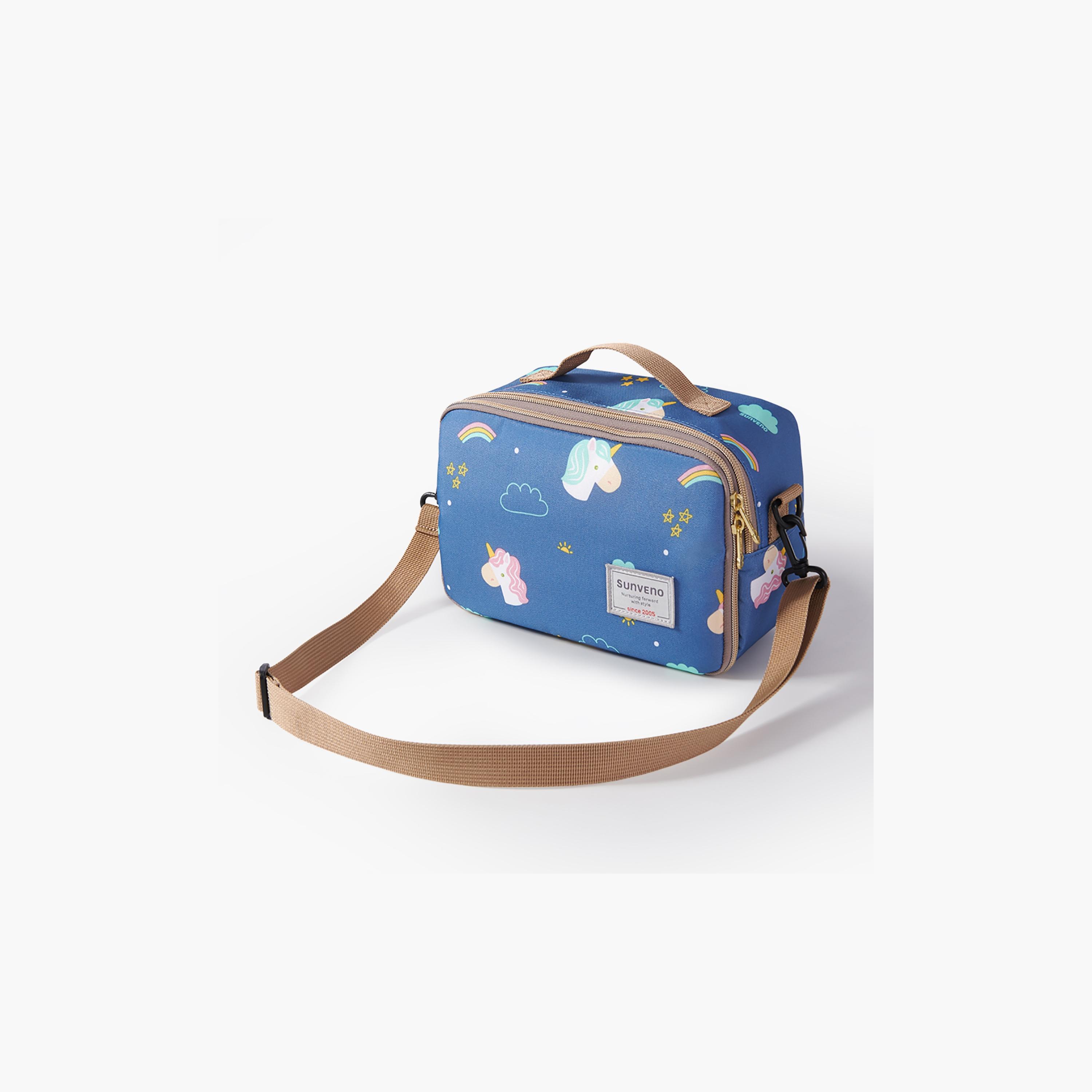 Sunveno Diaper Changing Clutch with Mat, Unicorn Blue-baby-diapering-diaperbags-image-4