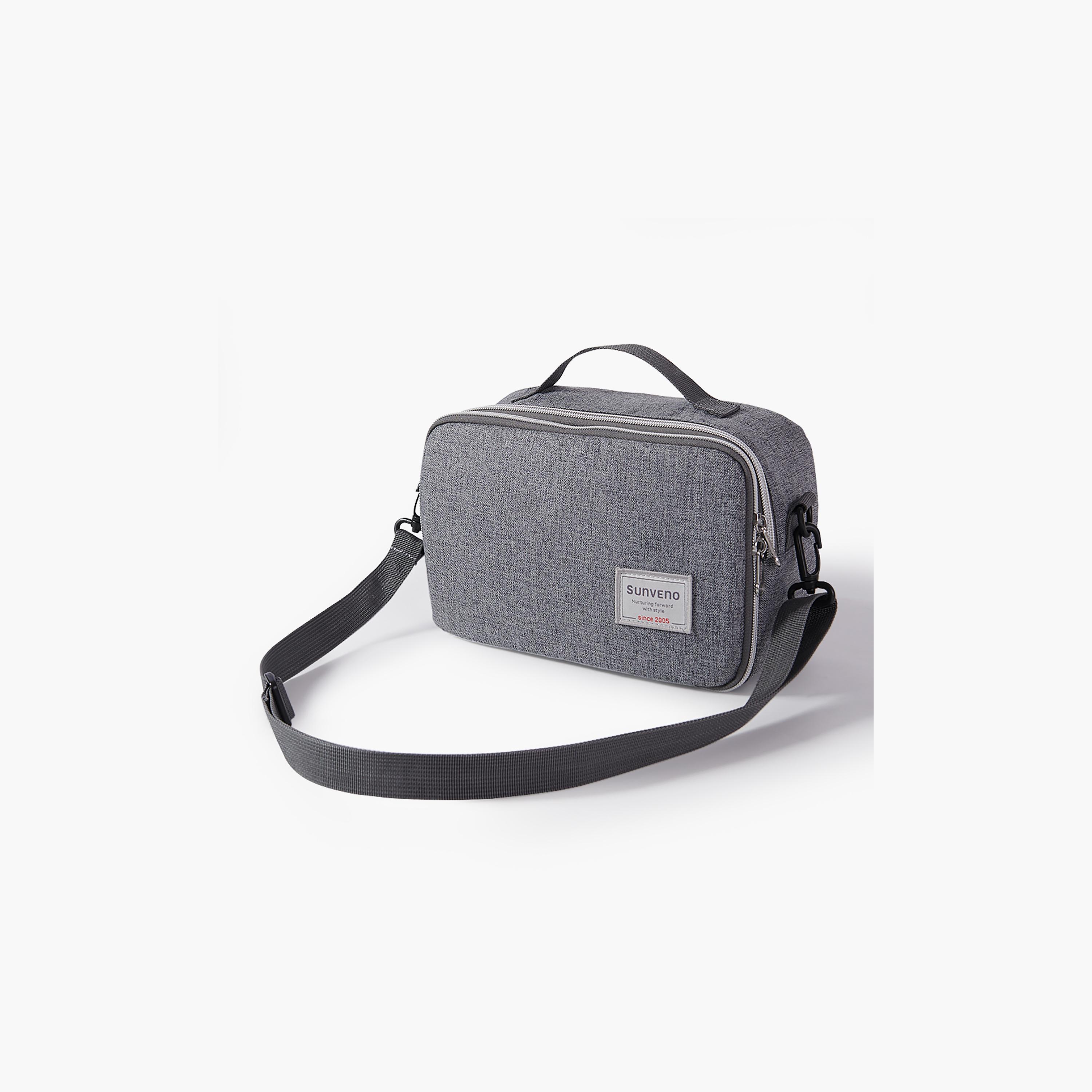 Sunveno Diaper Changing Clutch with Mat, Grey-baby-diapering-diaperbags-image-2