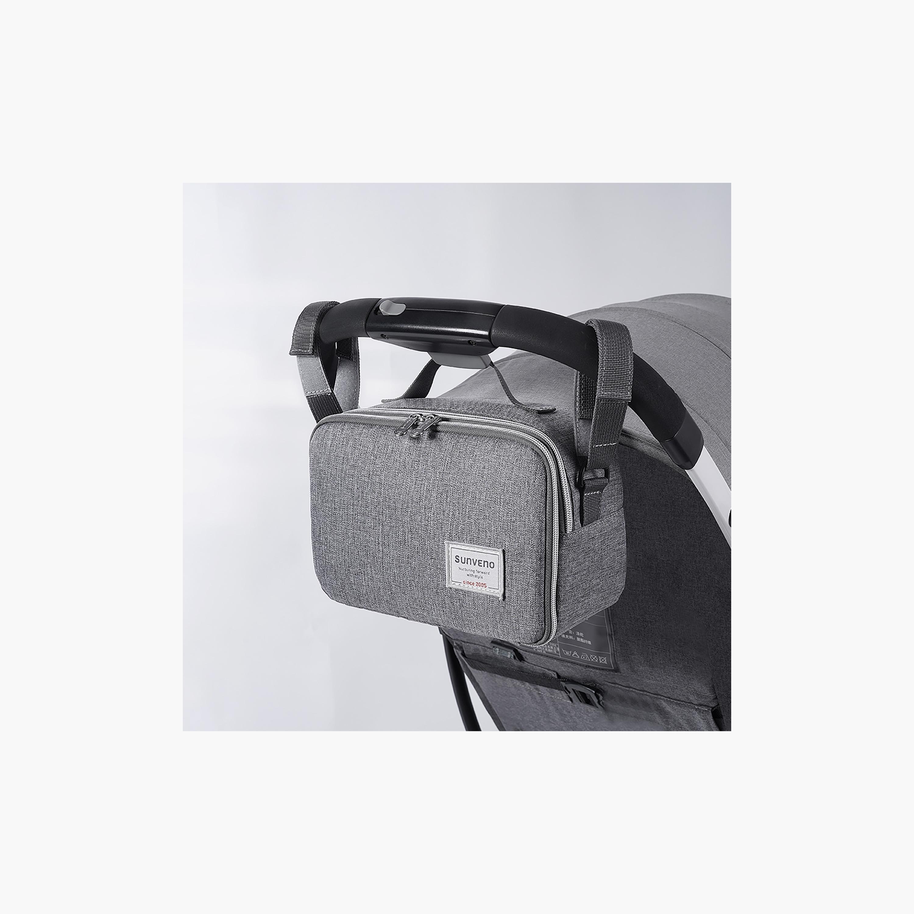 Sunveno Diaper Changing Clutch with Mat, Grey-baby-diapering-diaperbags-image-4