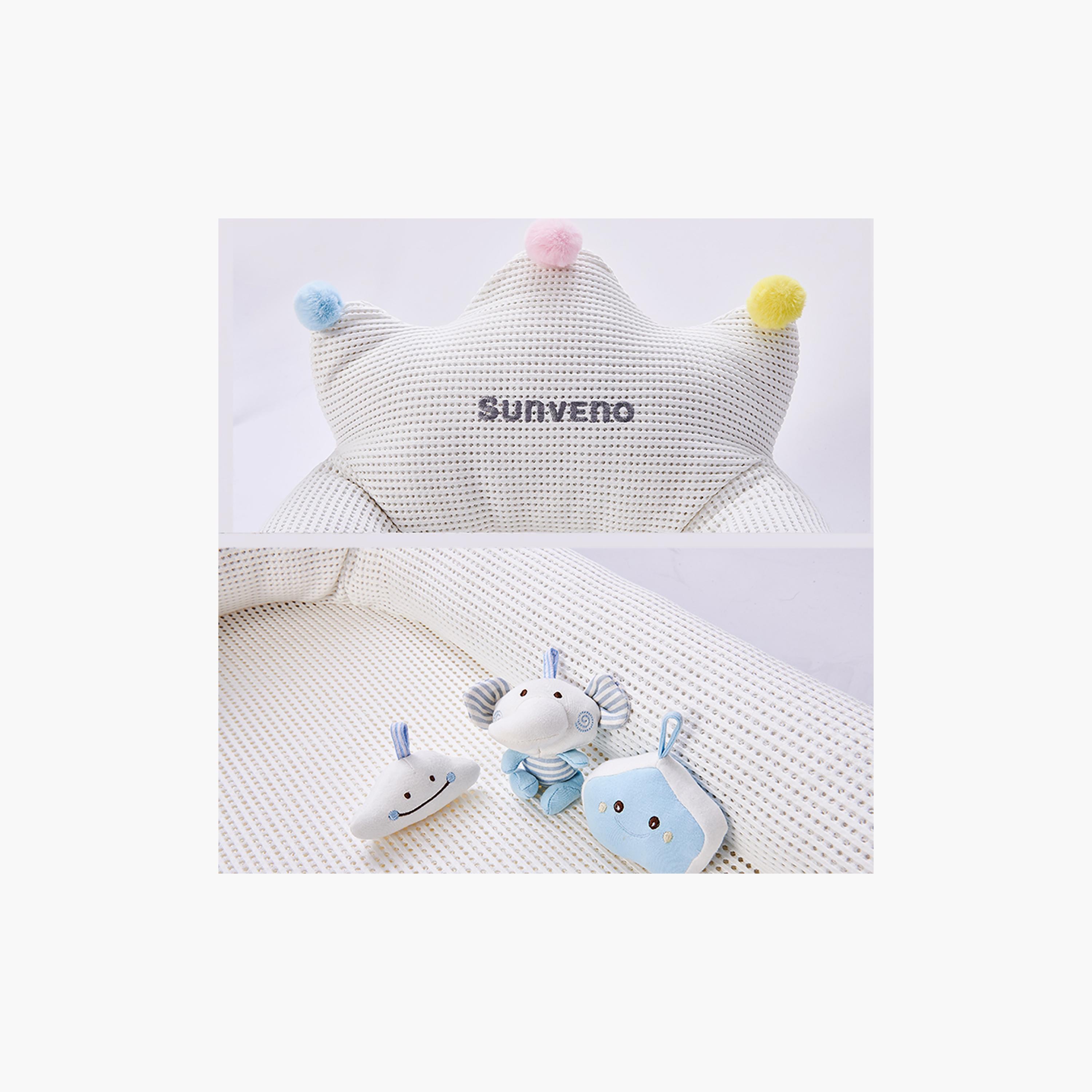 Sunveno  All Season Royal Baby Nest, White-baby-nursery-babybedding-image-2
