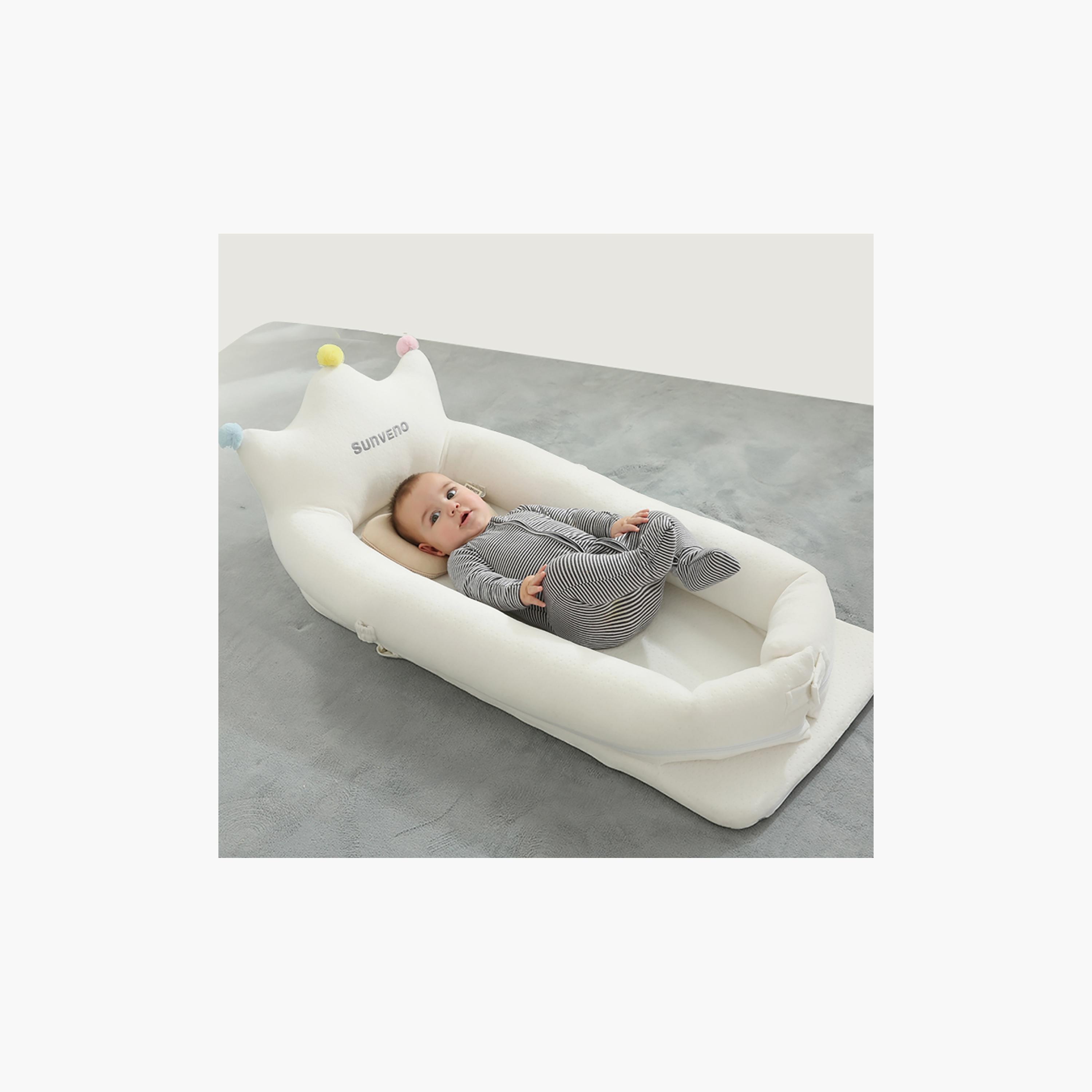 Sunveno  All Season Royal Baby Nest, White-baby-nursery-babybedding-image-4