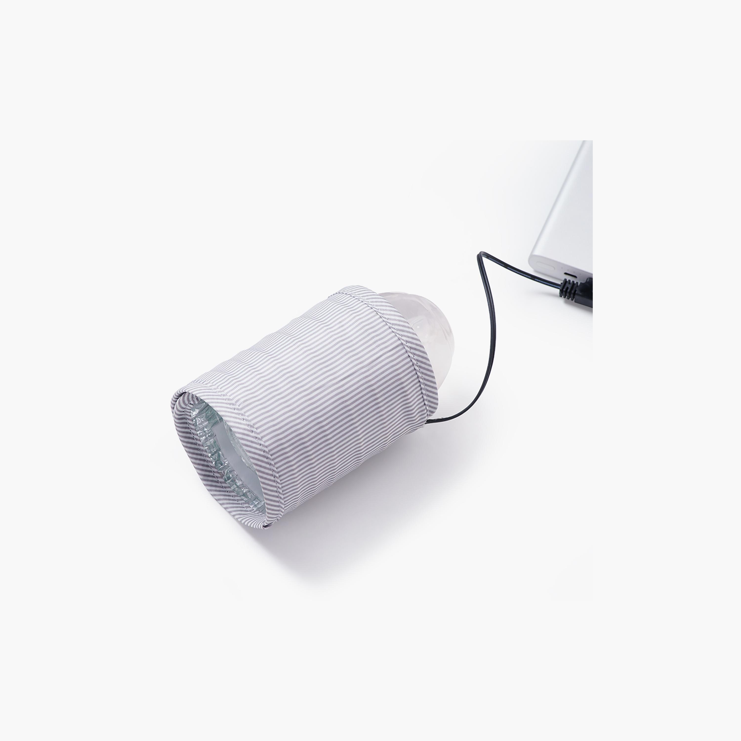 Sunveno Travel Milk Bottle Warmer with USB, Grey-baby-feeding-sterilizersandwarmers-image-3