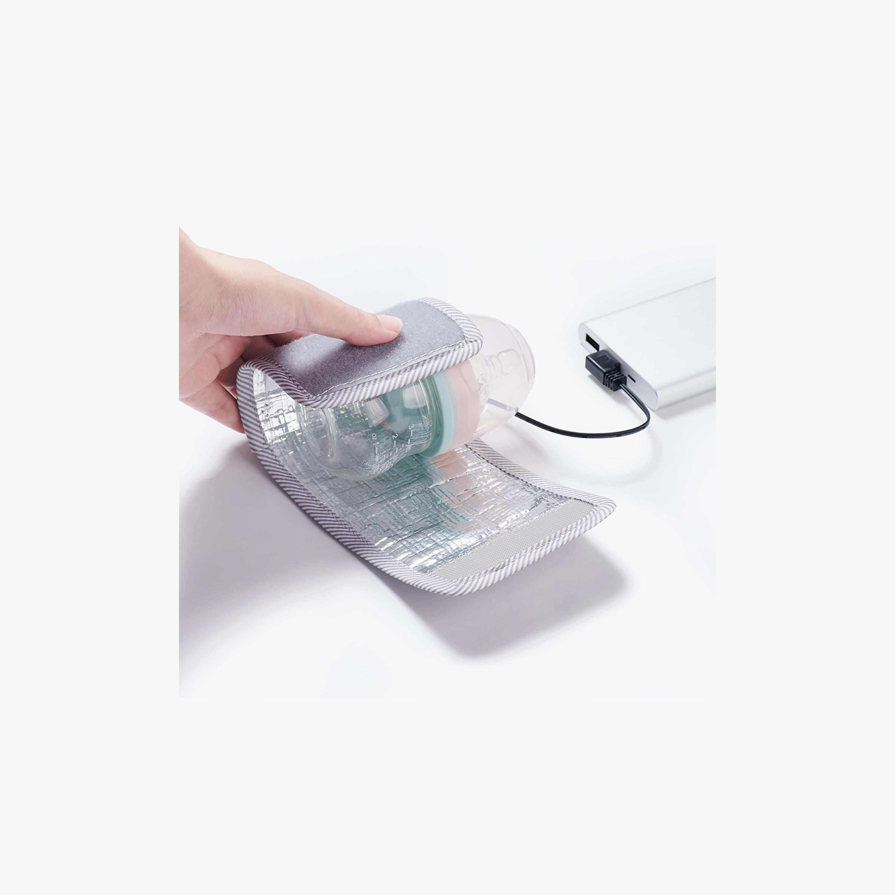 Sunveno Travel Milk Bottle Warmer with USB, Grey-baby-feeding-sterilizersandwarmers-image-2