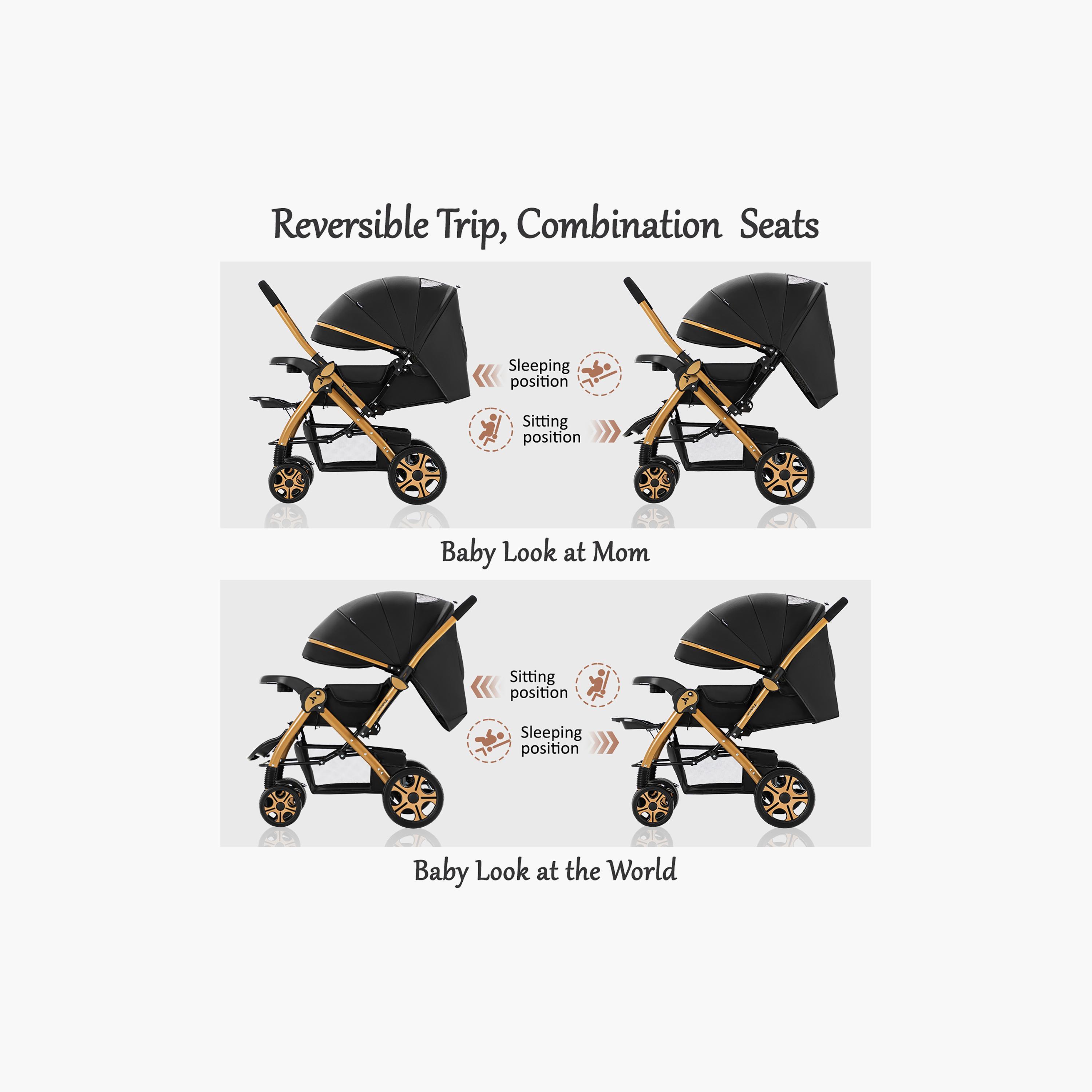 Teknum Reversible Trip2 Stroller-baby-gear-strollersandprams-strollers-image-2
