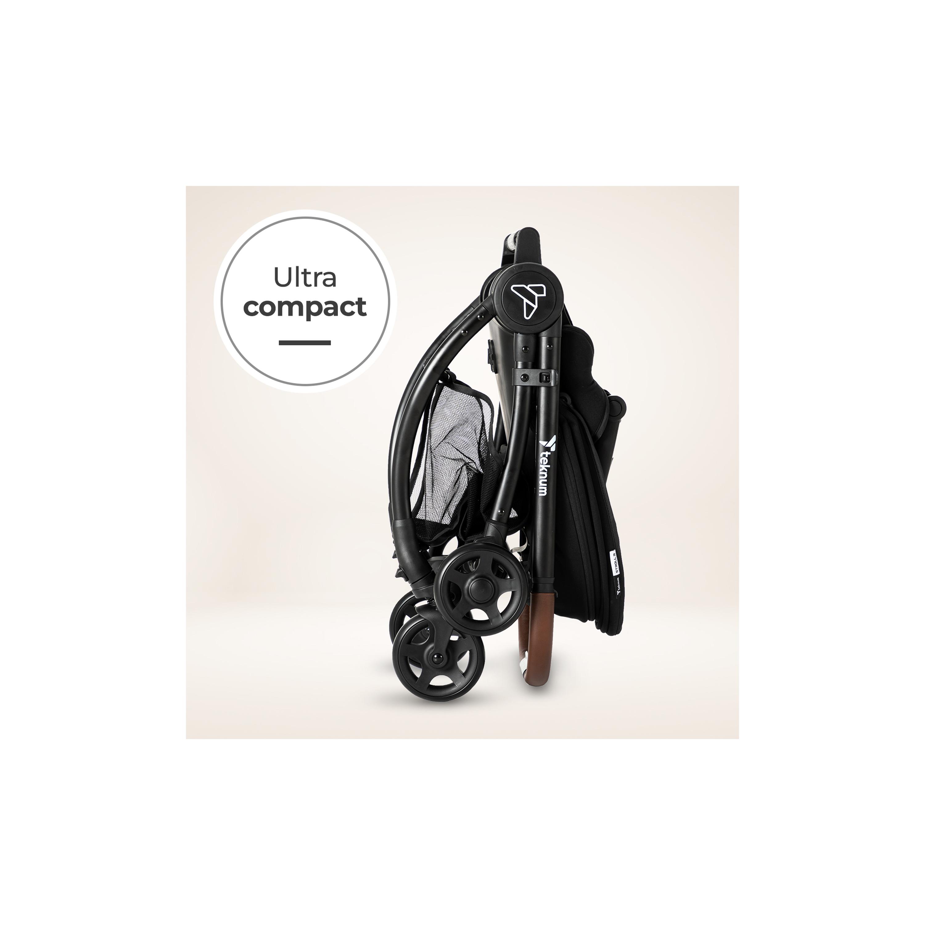 Teknum Travel STROLL 2 Stroller, Black-baby-gear-strollersandprams-strollers-image-12