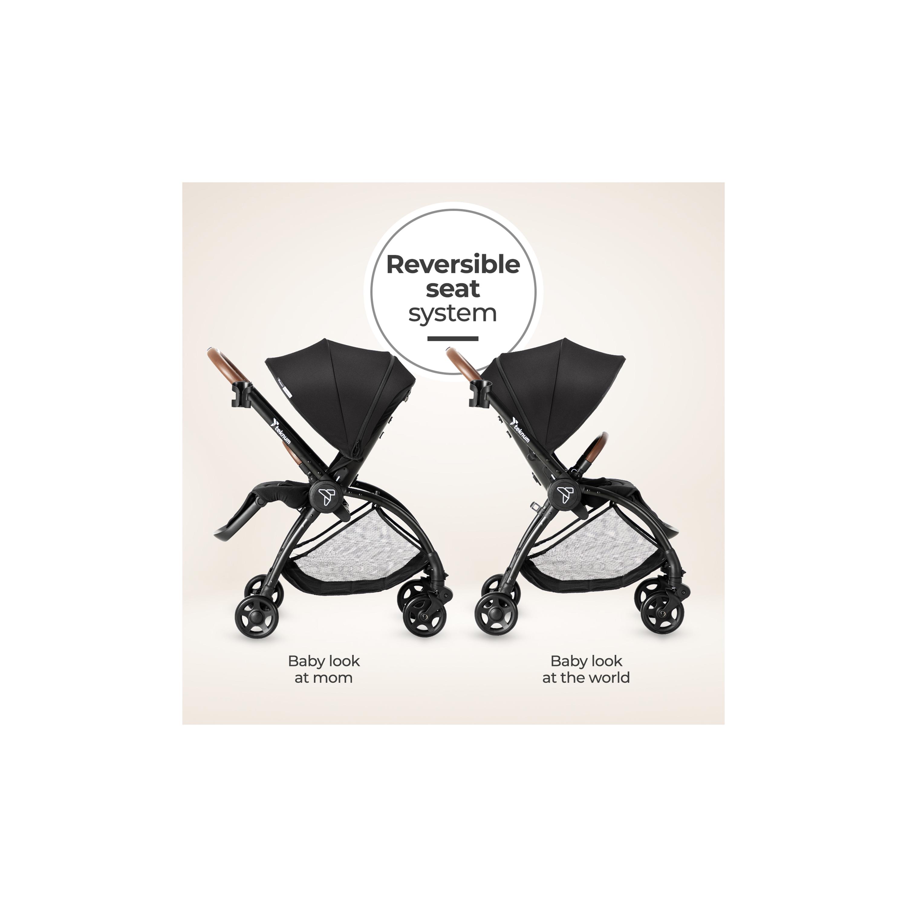 Teknum Travel STROLL 2 Stroller, Black-baby-gear-strollersandprams-strollers-image-2