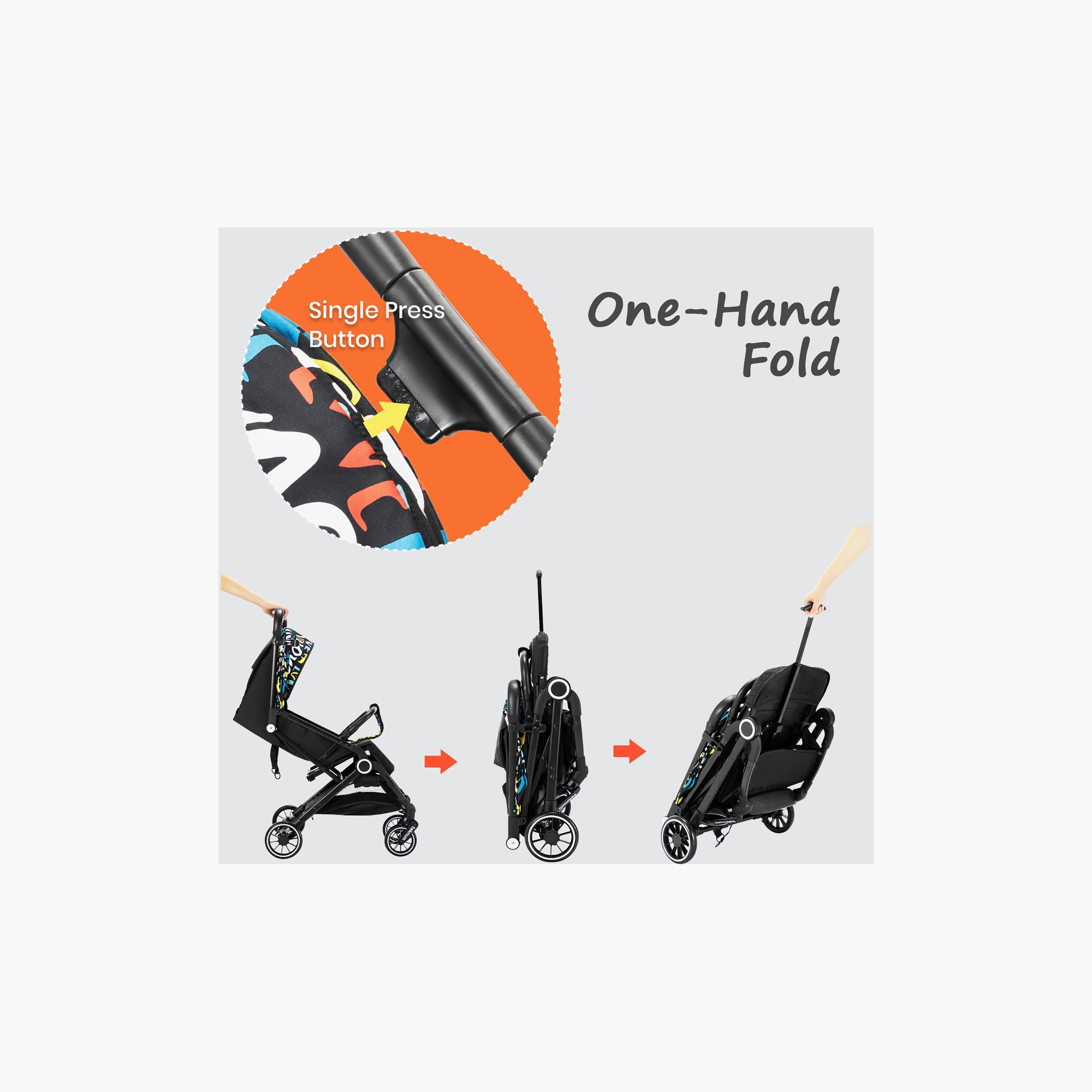 Teknum TravelZen Stroller with Coffee Cup Holder, Love-baby-gear-strollersandprams-strollers-image-5