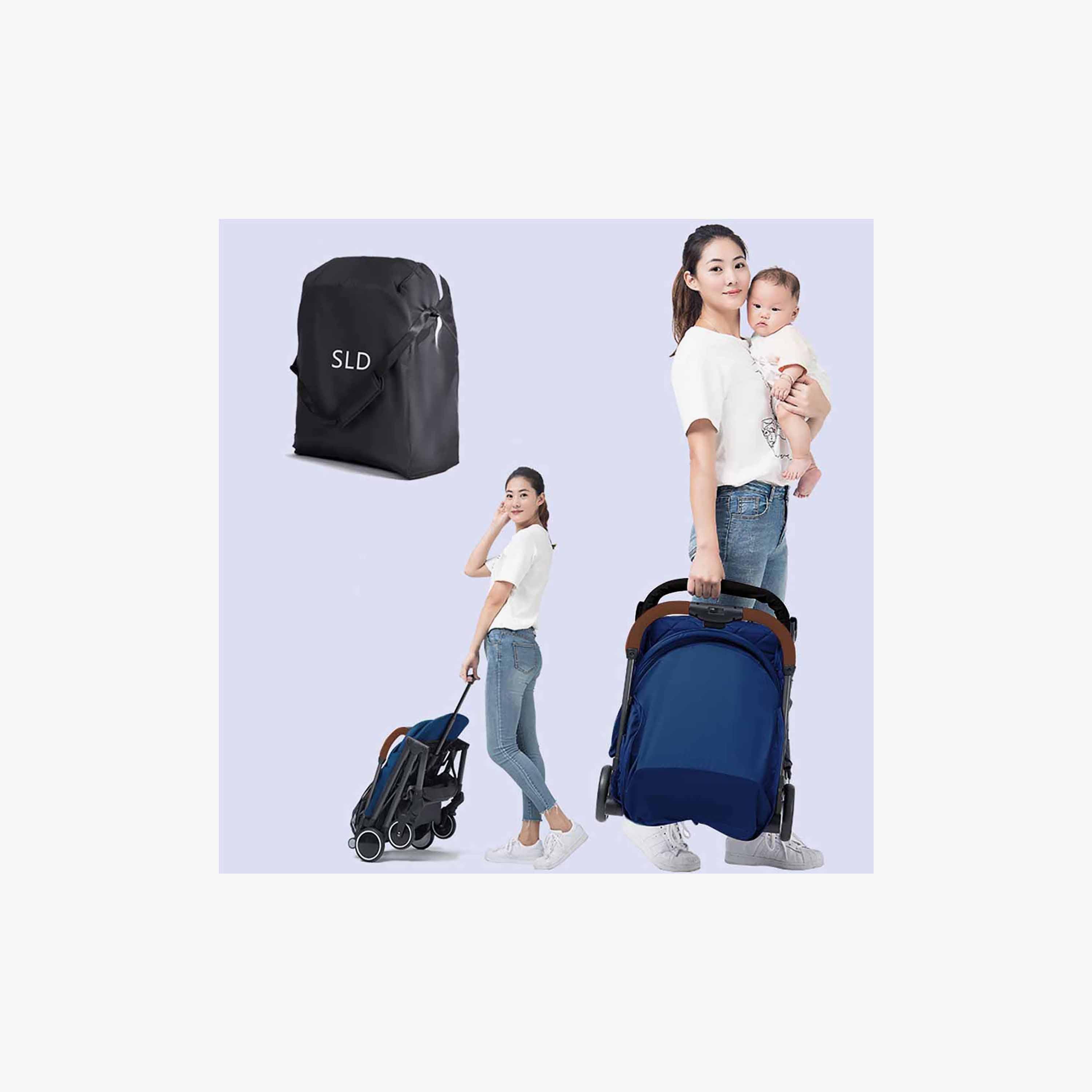 Teknum Travel Lite Stroller SLD by Teknum, Navy Blue-baby-gear-strollersandprams-strollers-image-5