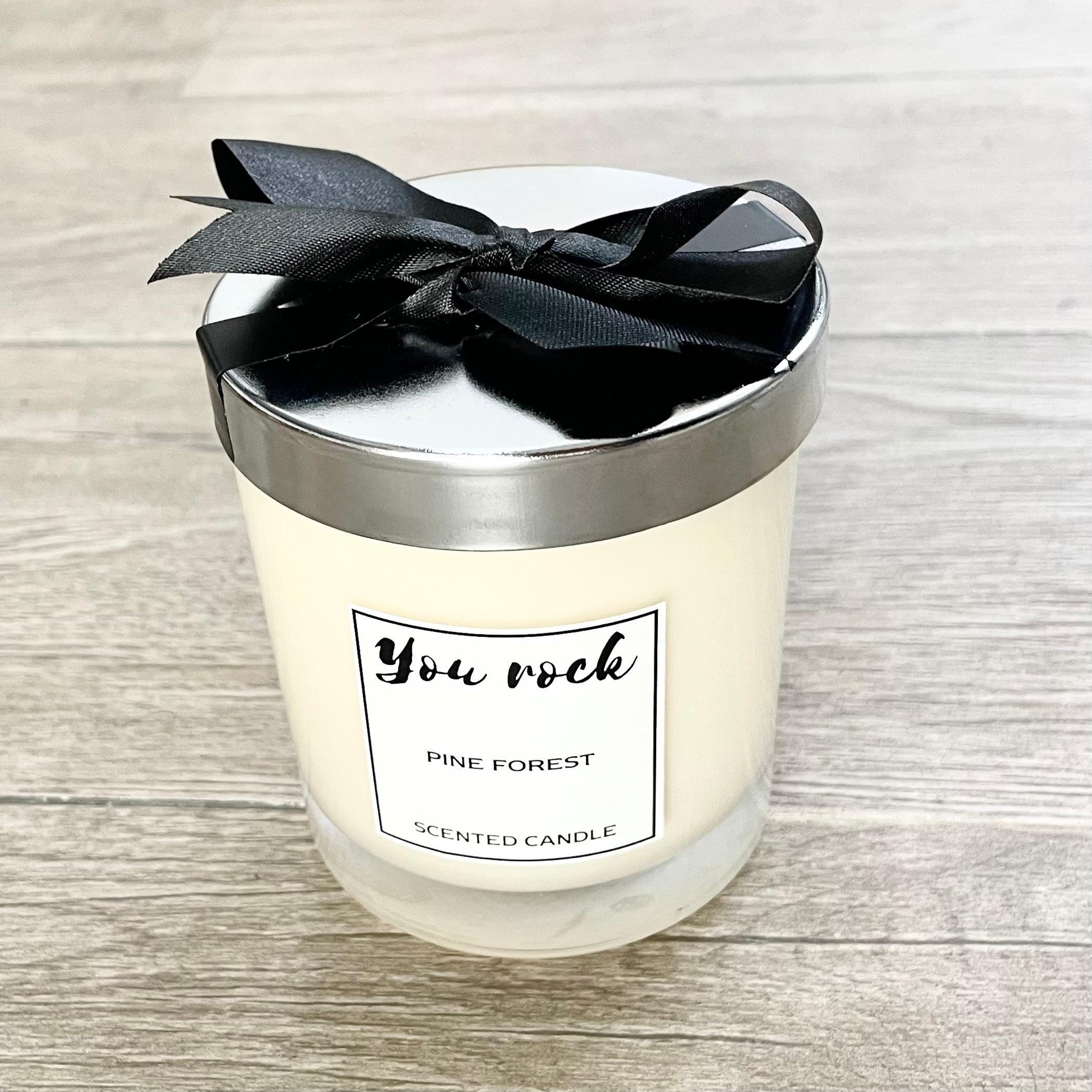 You Rock Signature Pine Forest Scented Jar Candle