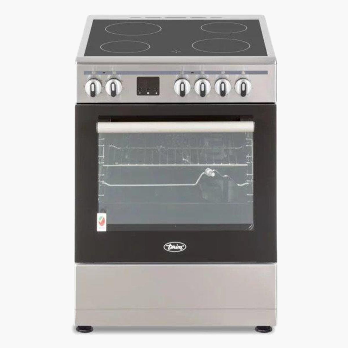 Terim 47 kg Ceramic Cooking Range with 6 Oven Function and Turbo Fan - TERVC66ST