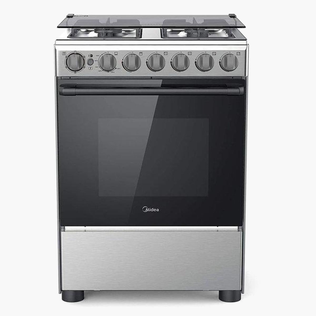 Midea 4 Burner Gas Cooking Range - BME62058FFDD