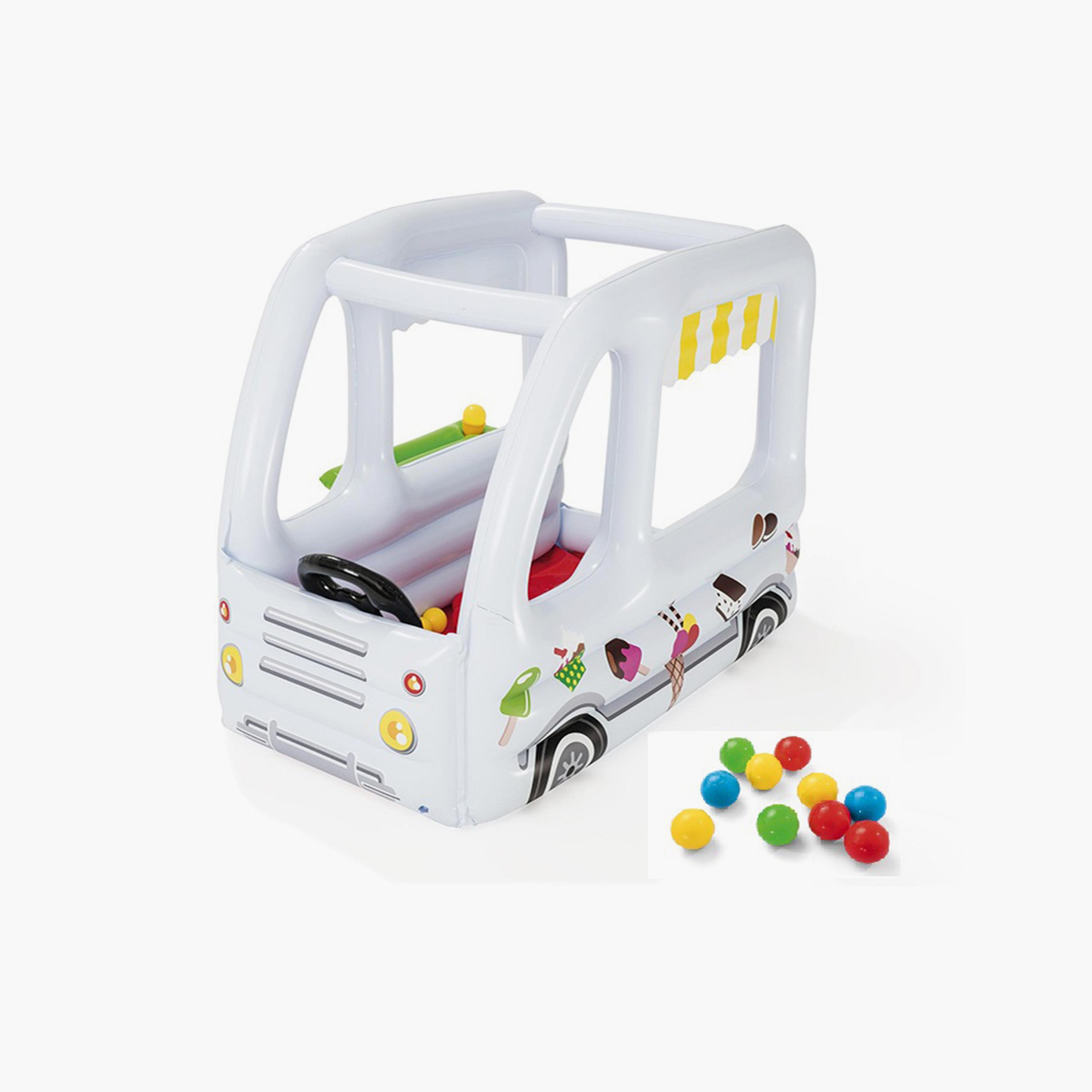 Bestway Scoops'N Smiles Ice Cream Truck Ball Pit-toys-roleplay-playfoods-image-1